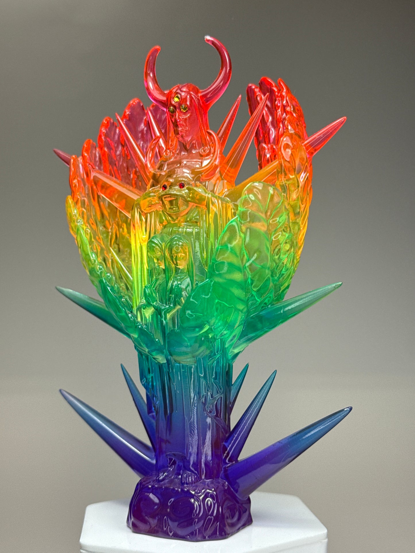 Demonic Jesus: Transparent Rainbow Day