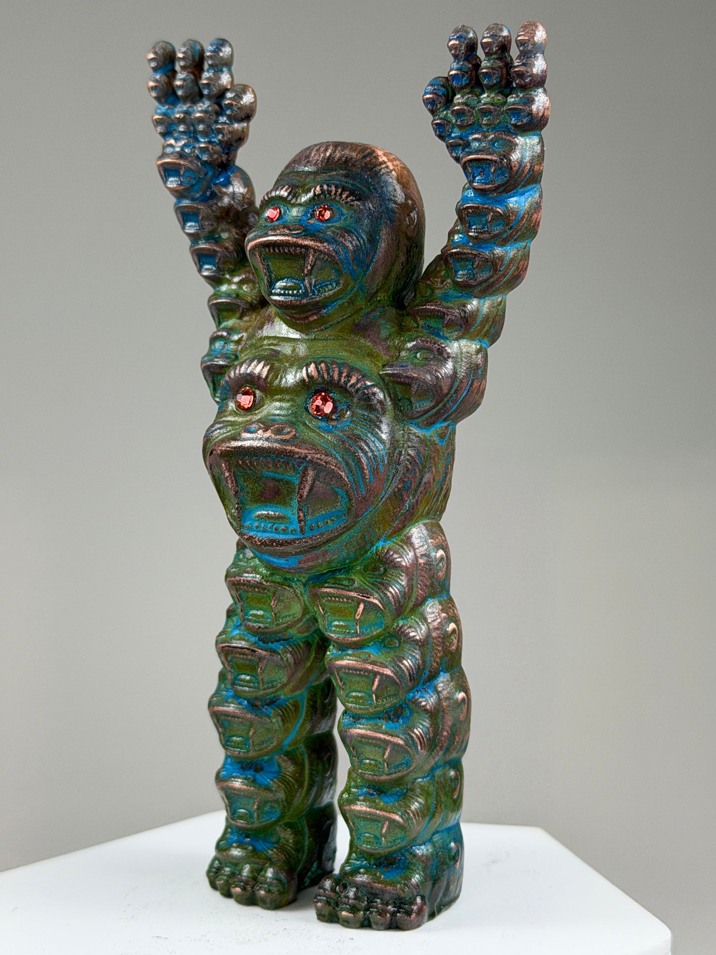 Head Ape: Copper Plated