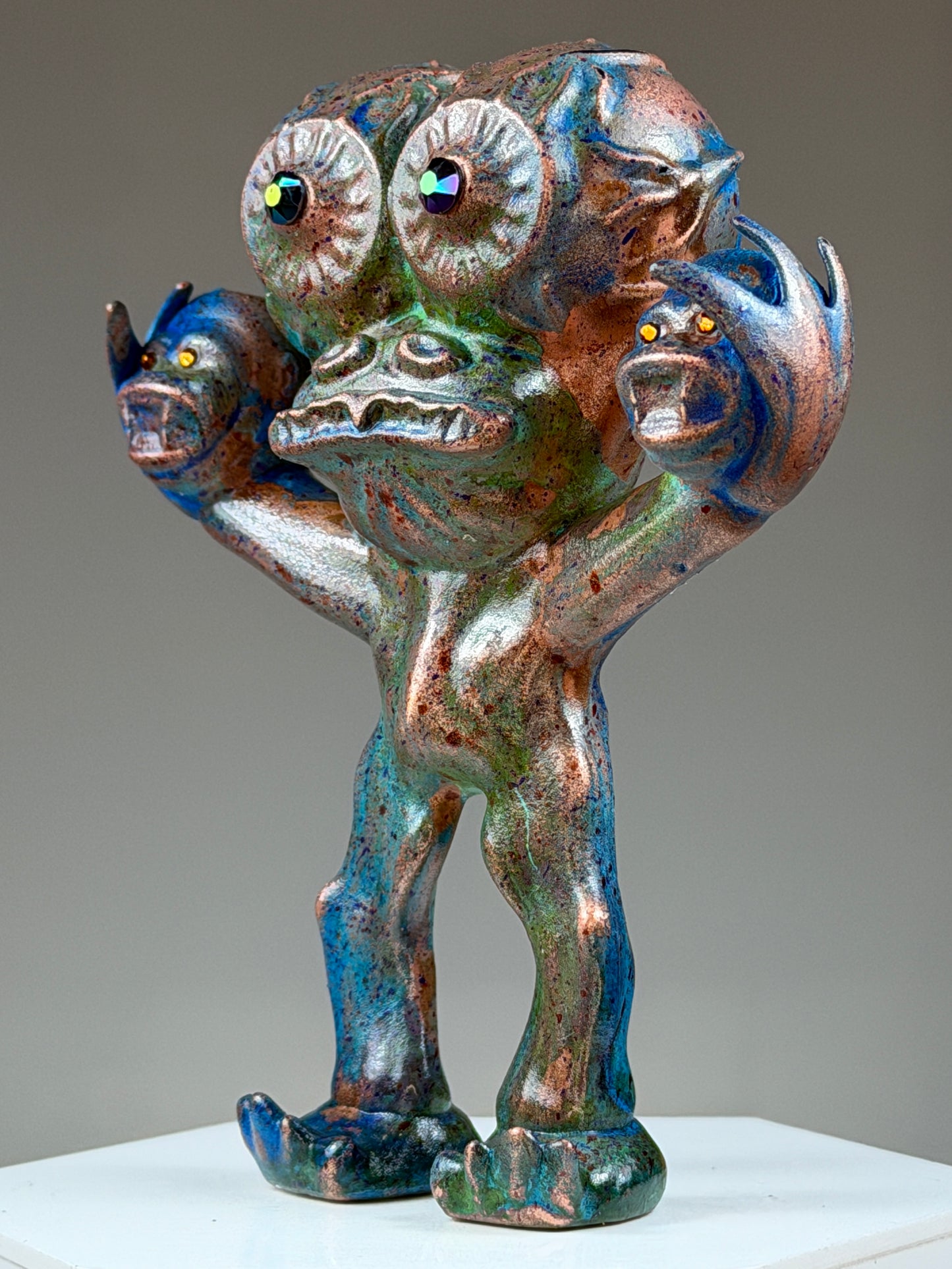 Eyeball Freak, Ape Head Handler: Copper Plated Struggle