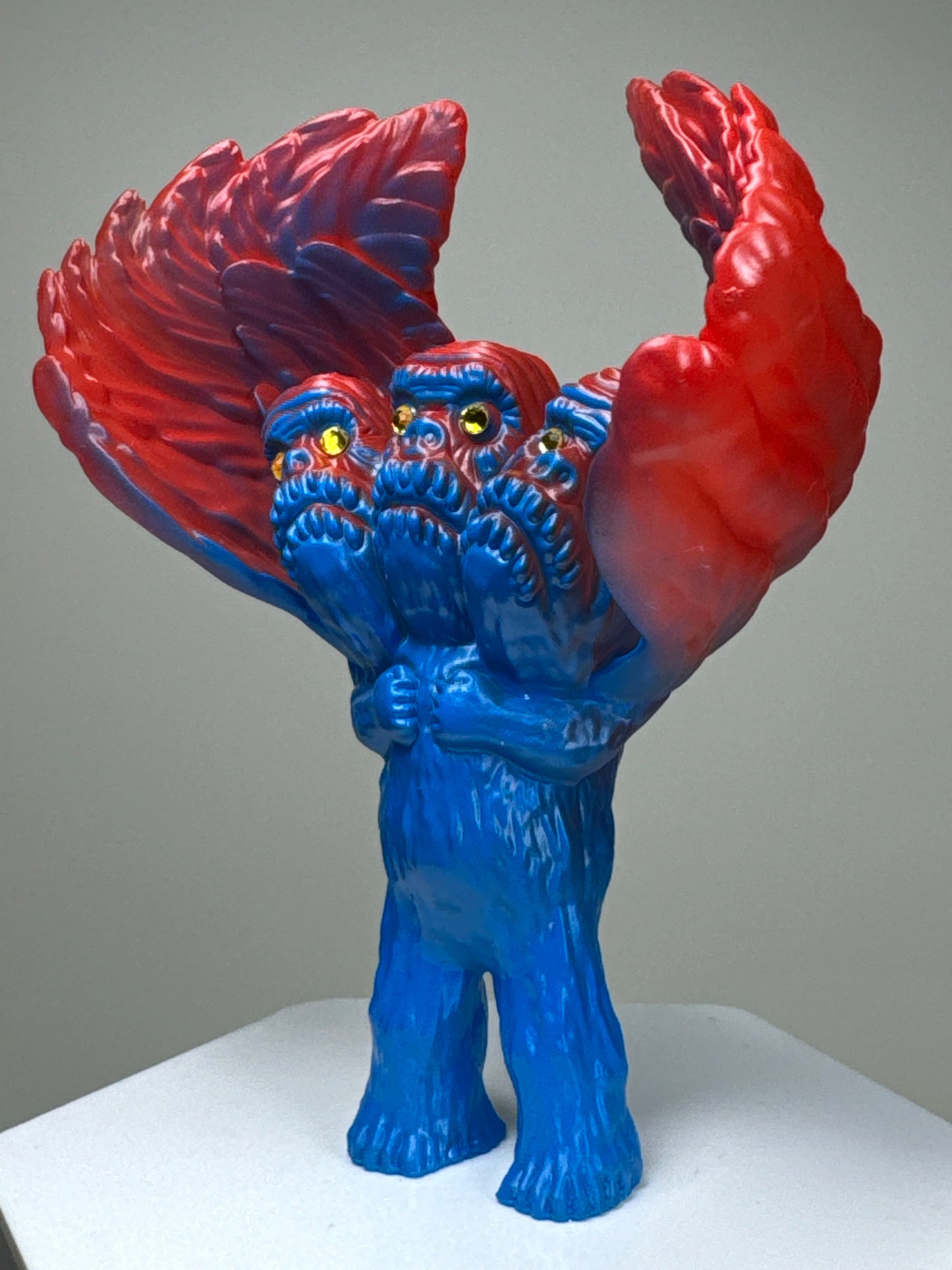 Winged Ape Walker: Blue and Red Future Past