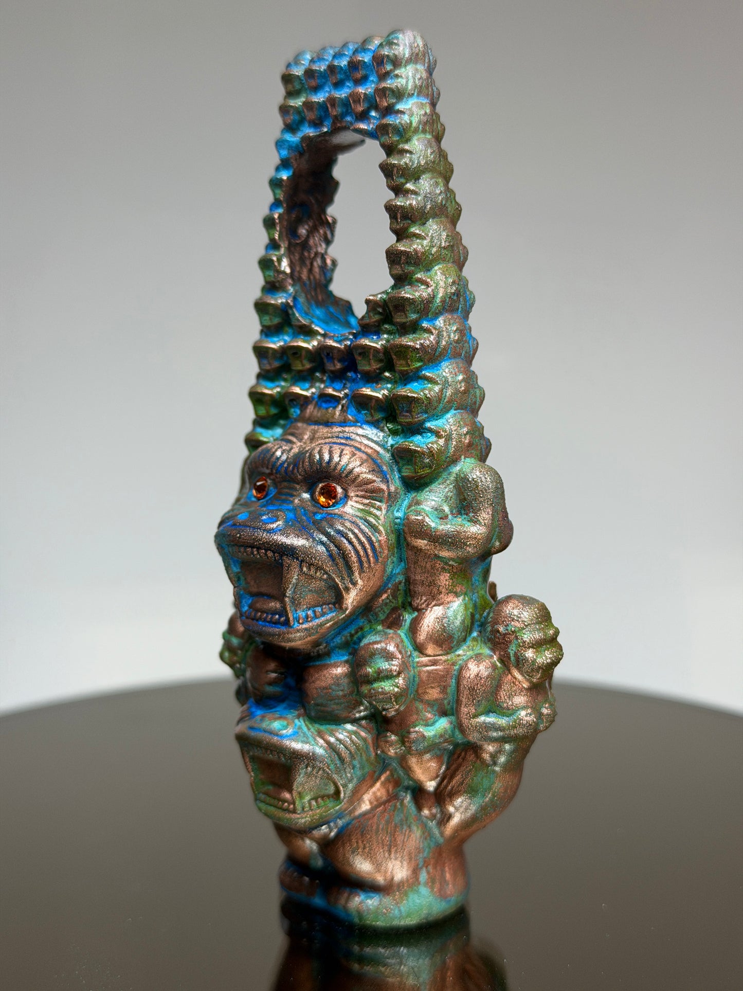 Convoluted Ape: Copper Plated Complexities