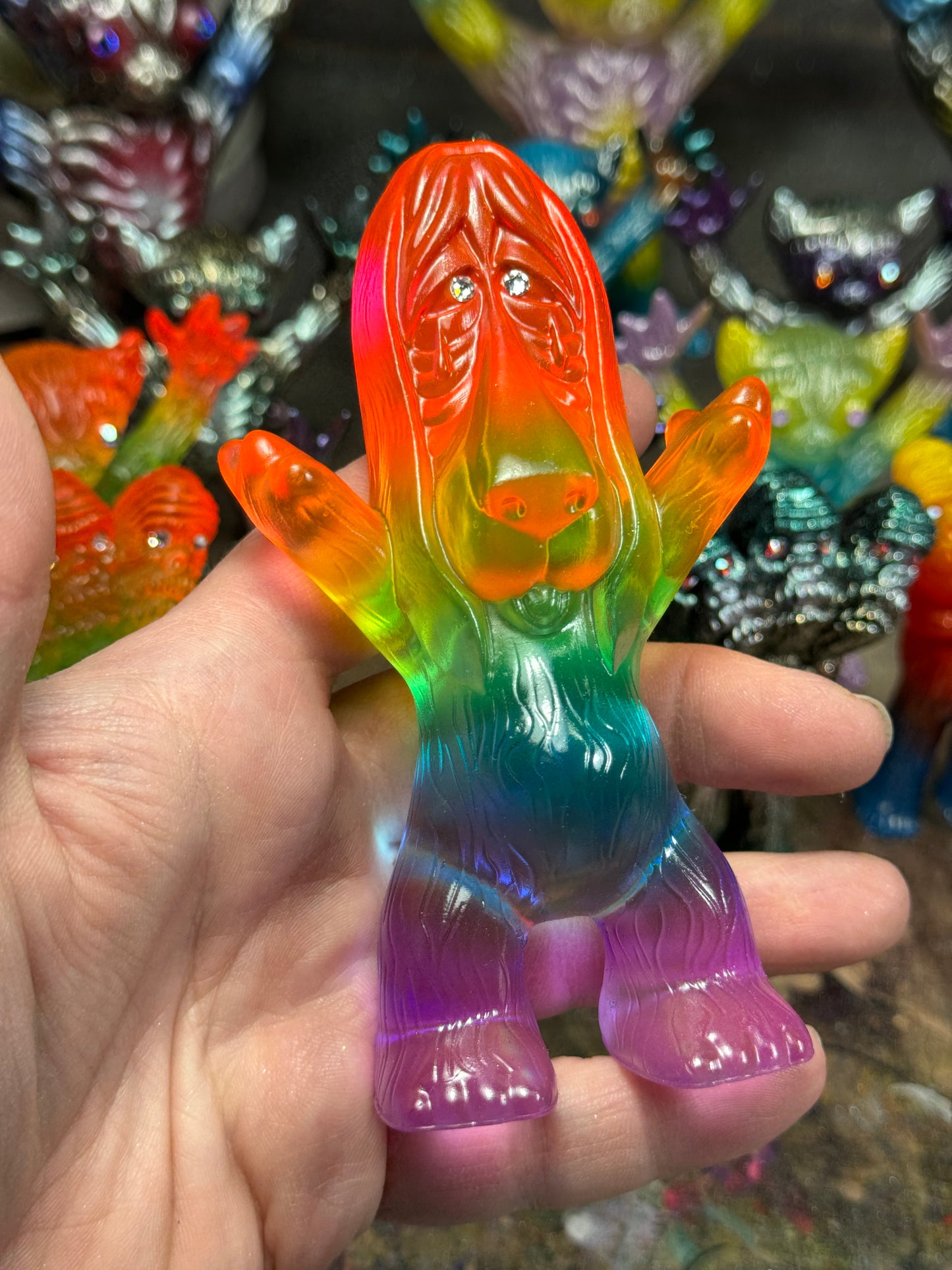 Sad Dog Troll Prime: Rainbow for Amber B