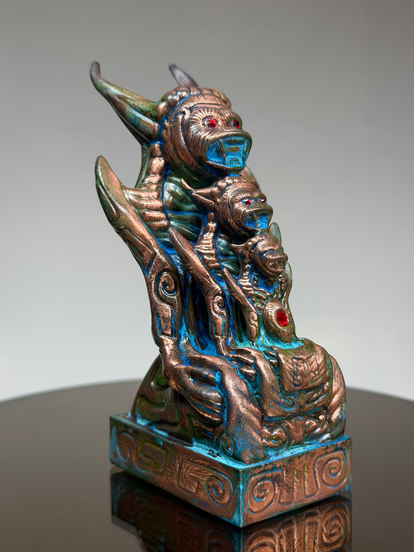 Egyptian Cosmonaut Apes: Copper Plated Angles