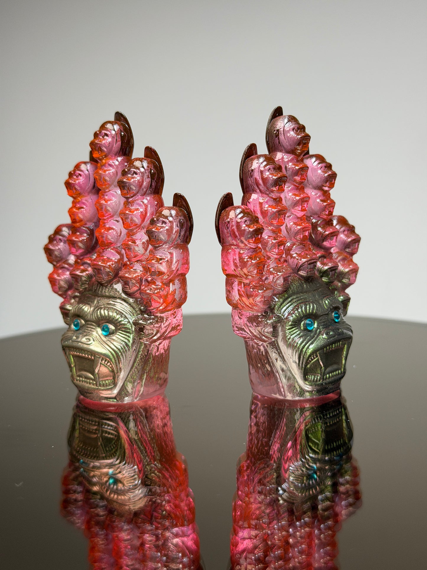 Ape Head Claws: Red (small set)