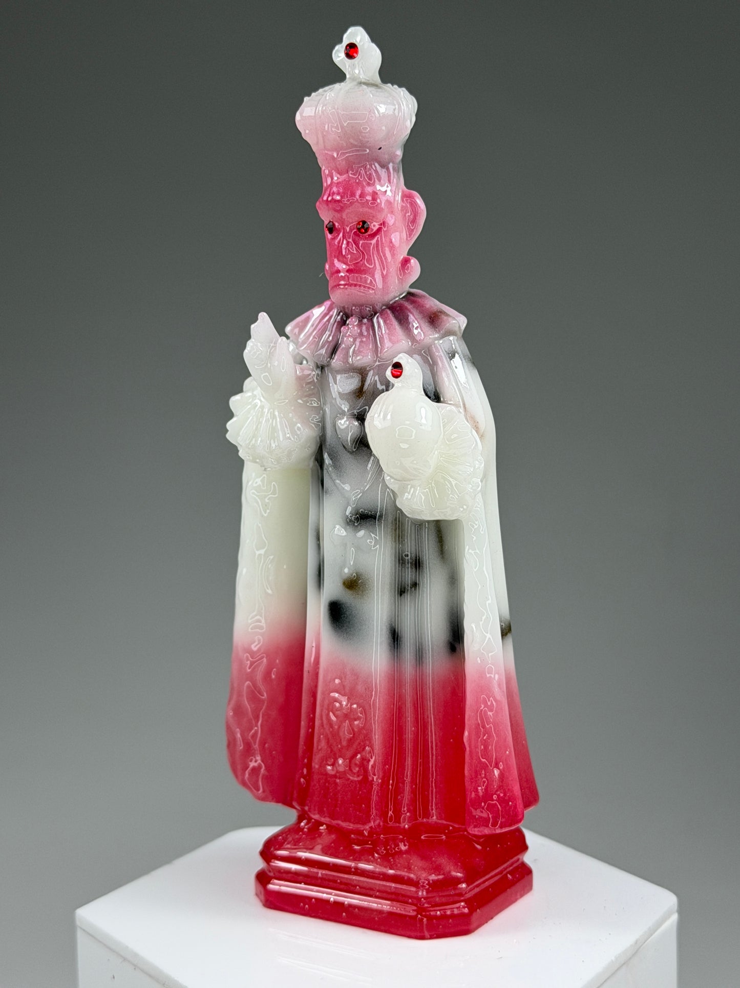 Saint Frankenstein: White/Red Fade Glow