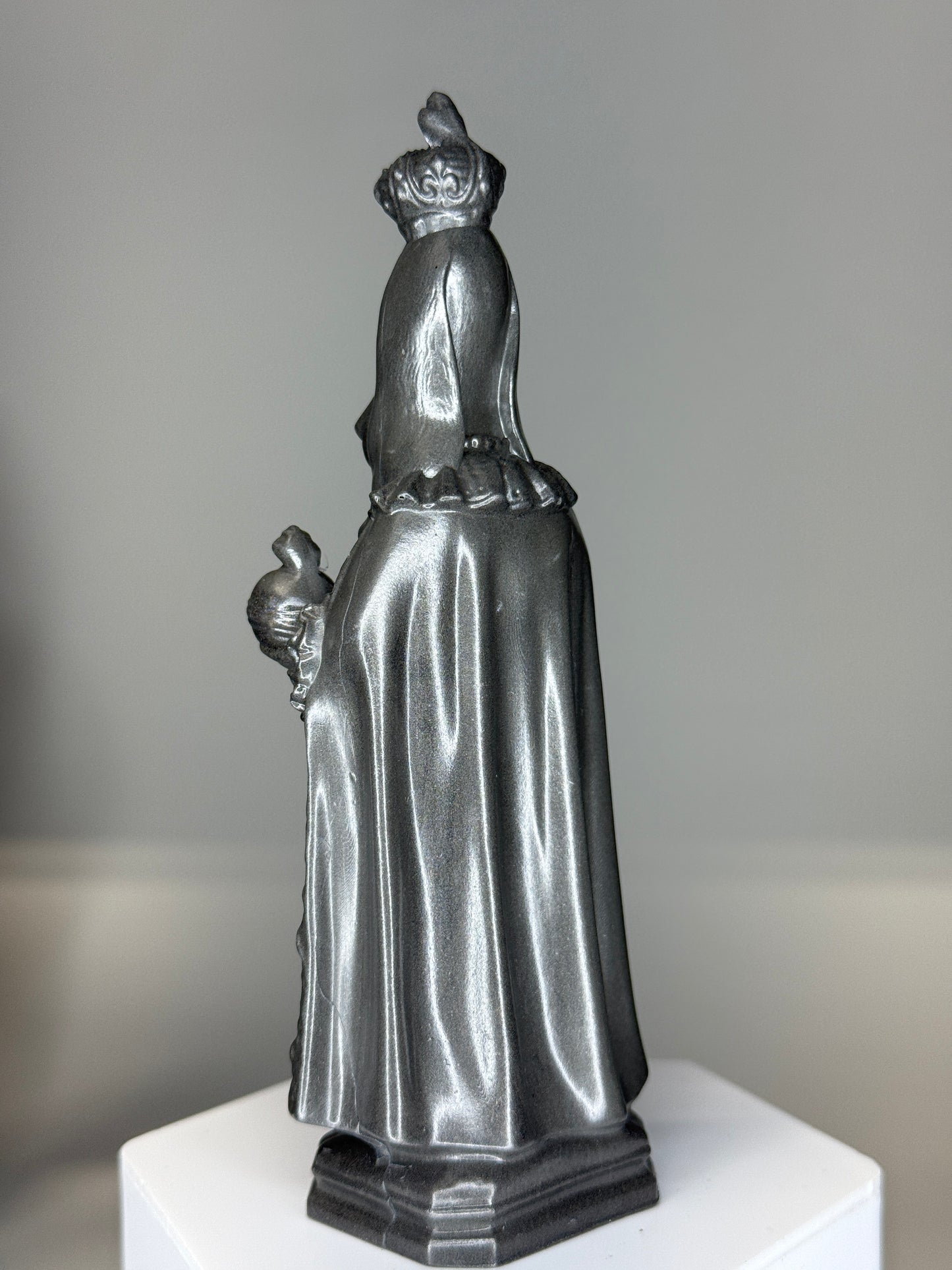 Saint Sad Dog: Cold Cast Stainless Steel