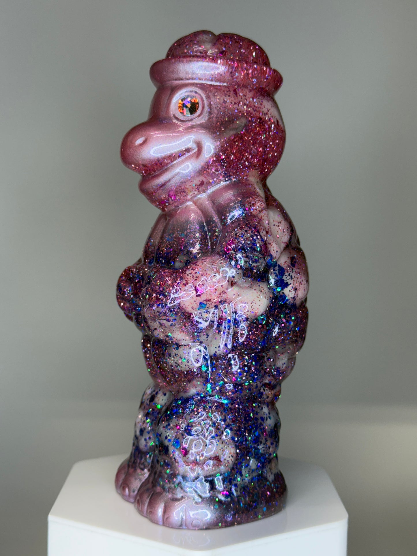 Turtle Pal: Pink/Purple Glitter Fest