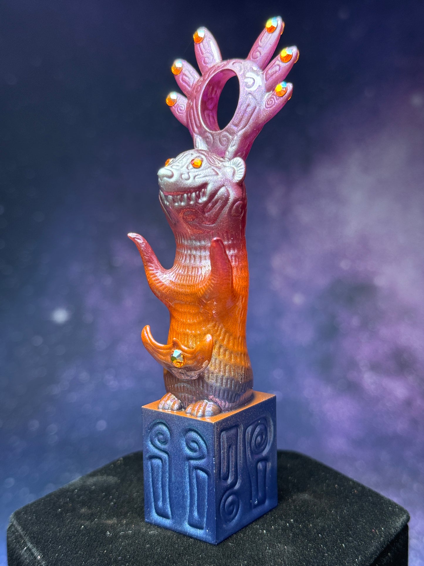 Egyptian Mongoose: Cosmic Sunset