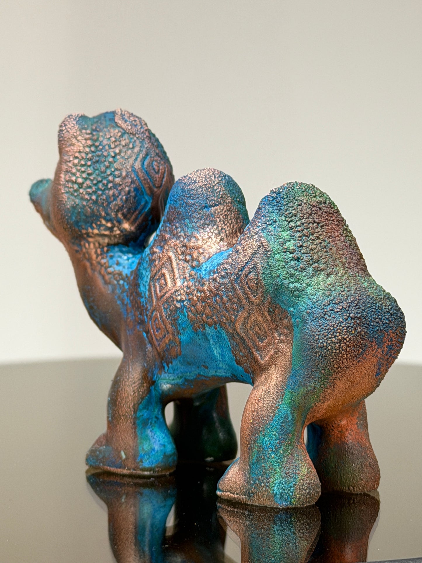 Camel Crocodile: Copper Plated Steps