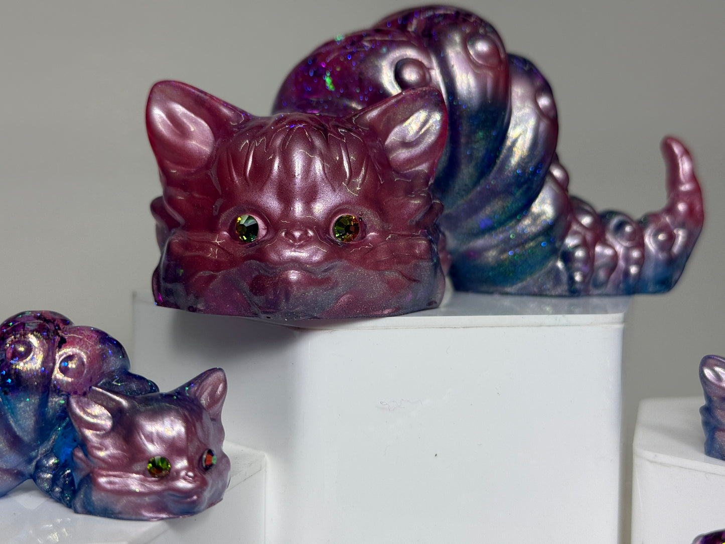 Caterpillar: Pink/Blue Set of 7