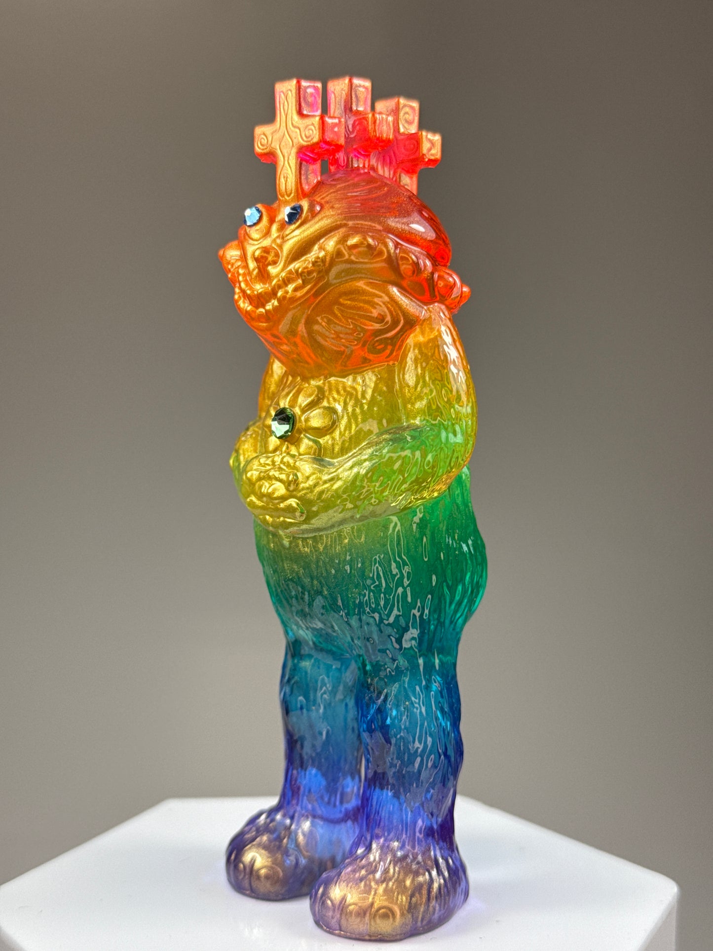 Geezus Freak: Transparent Rainbow and Gold