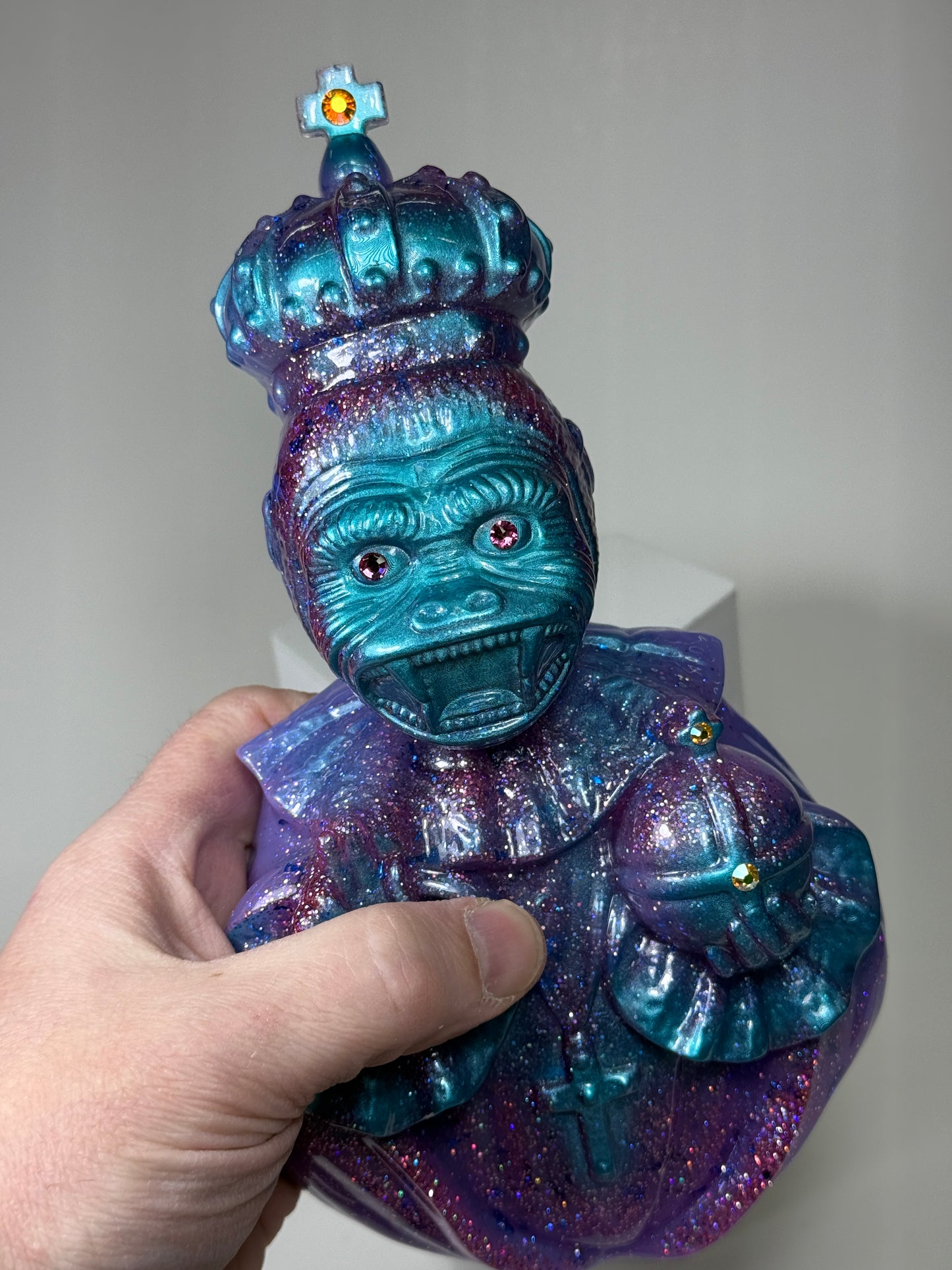 Saint Ape Plaque: Fear and Understanding