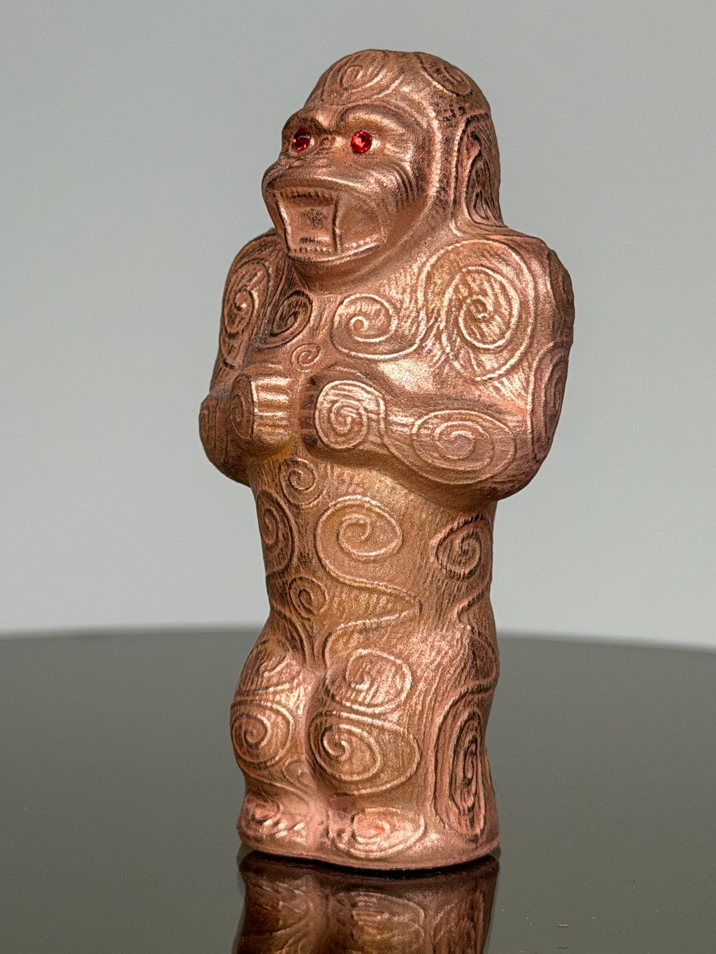 After Ape: Copper Plated Polished