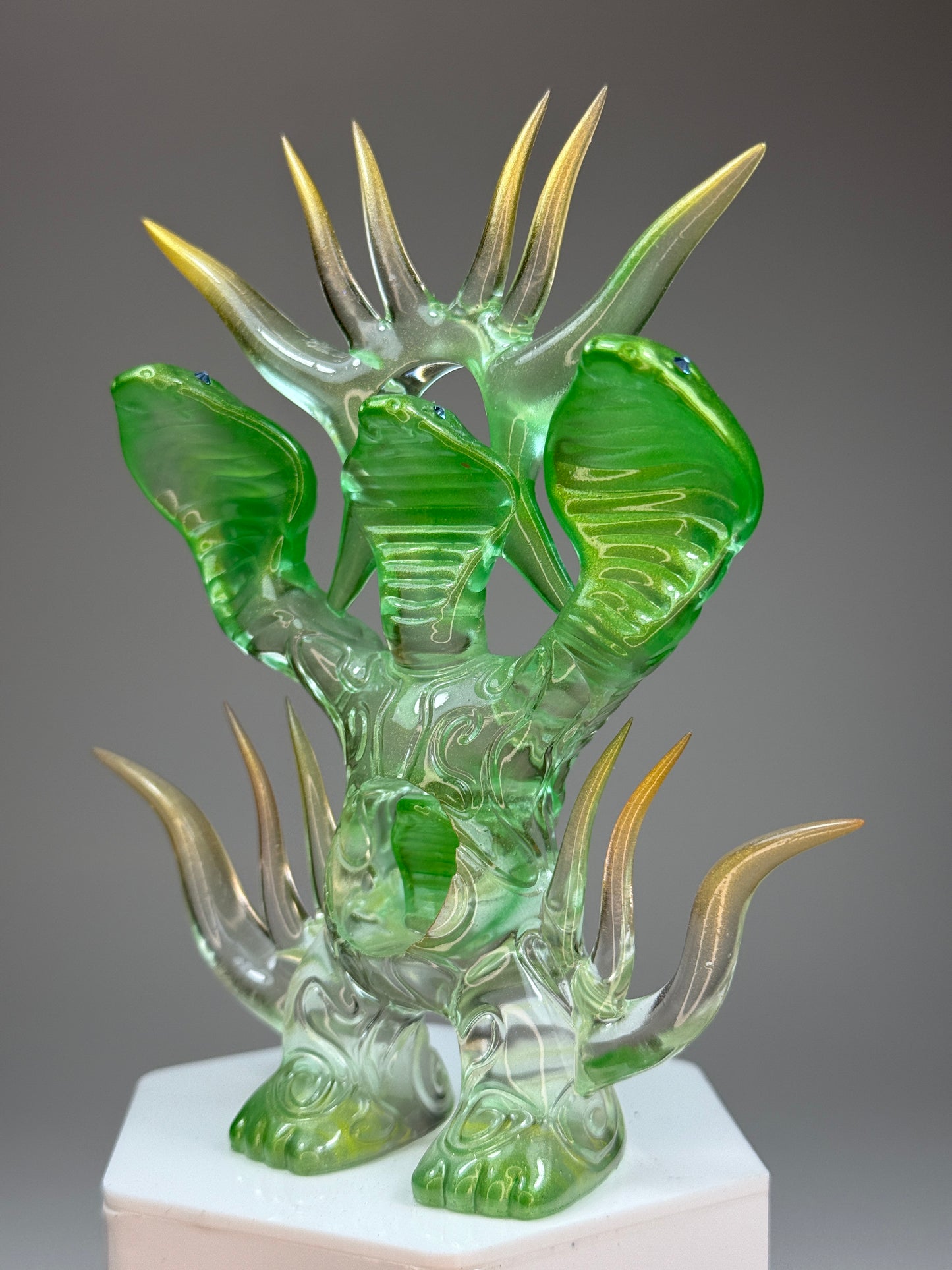 Sun of Cobra Cult: Clear with Green