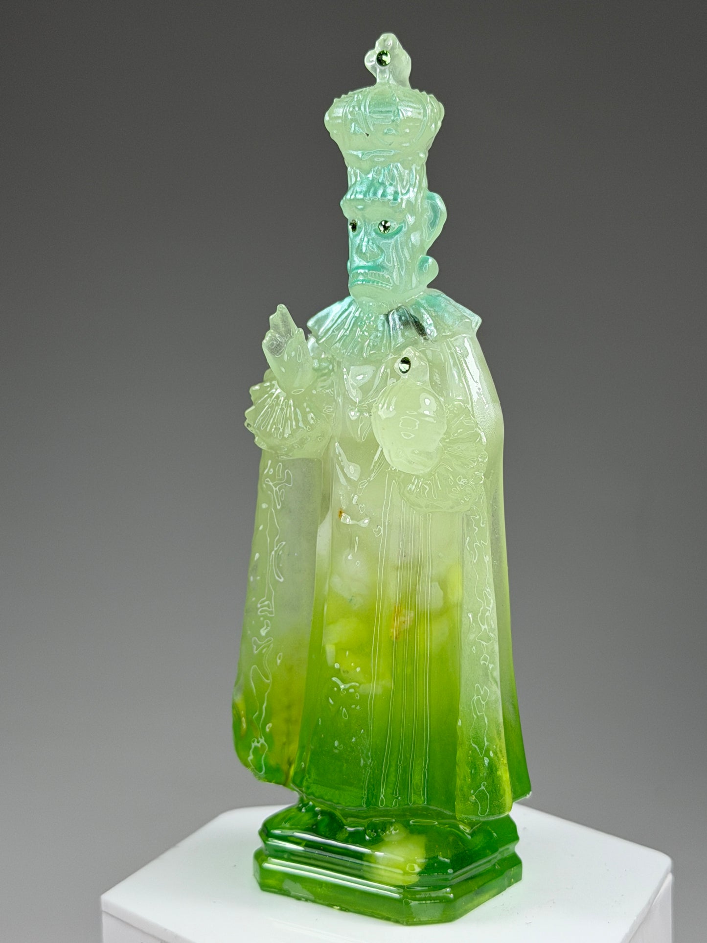 Saint Frankenstein: White/Green Fade Glow