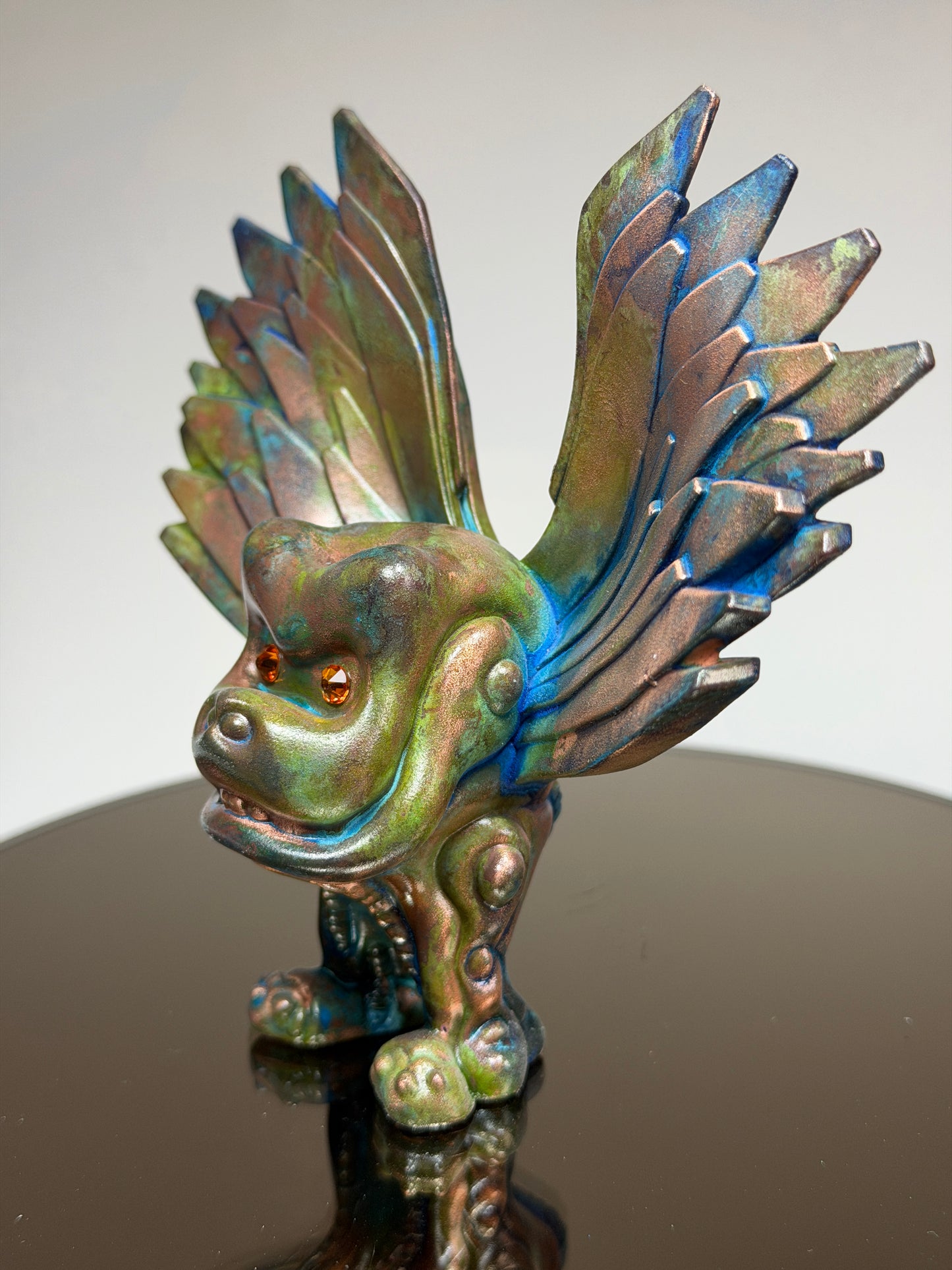 Winged Mecha Ape Hopper: Copper Plated Mission