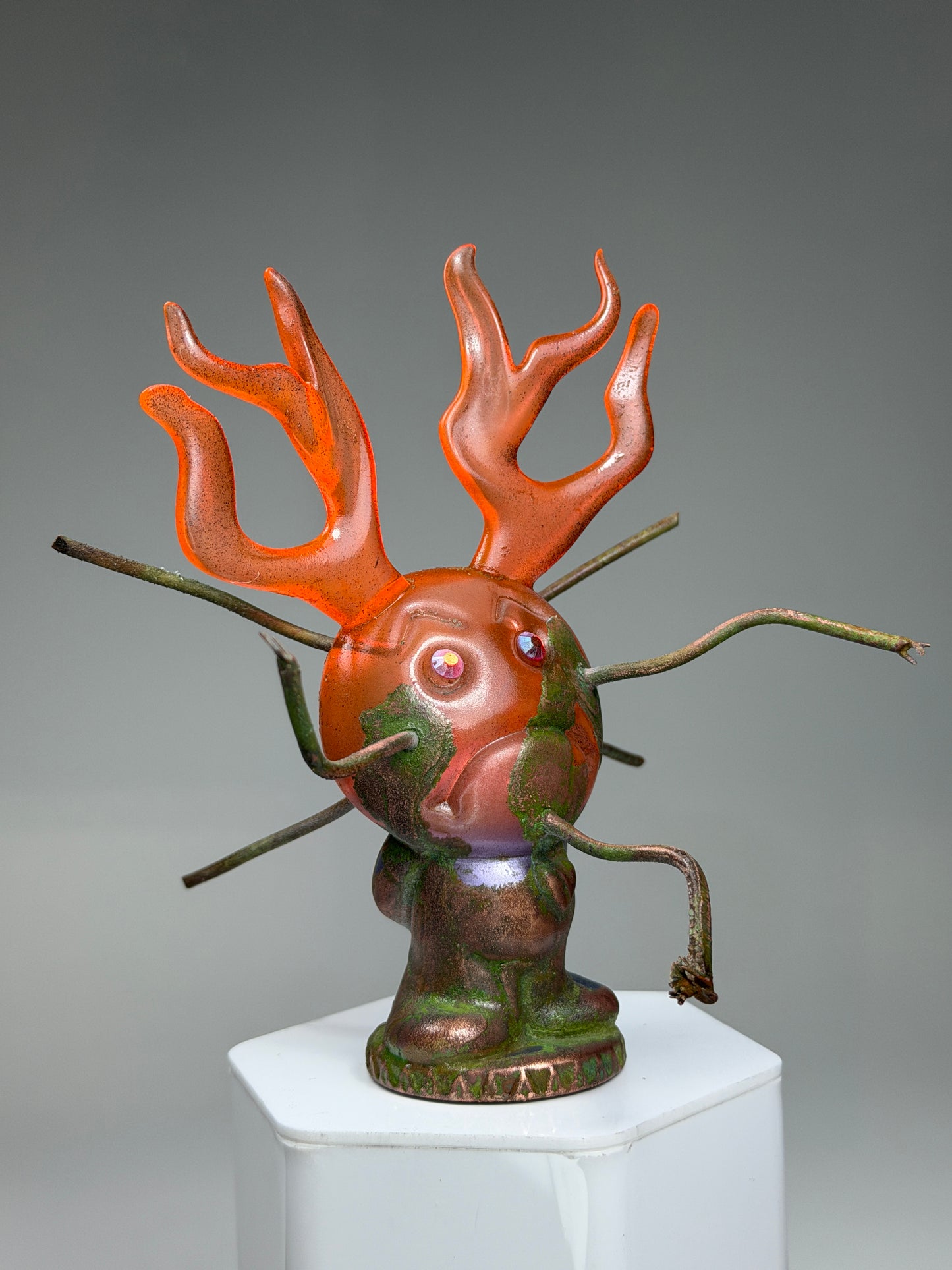 Sad with Antlers: Copper Plated Infection