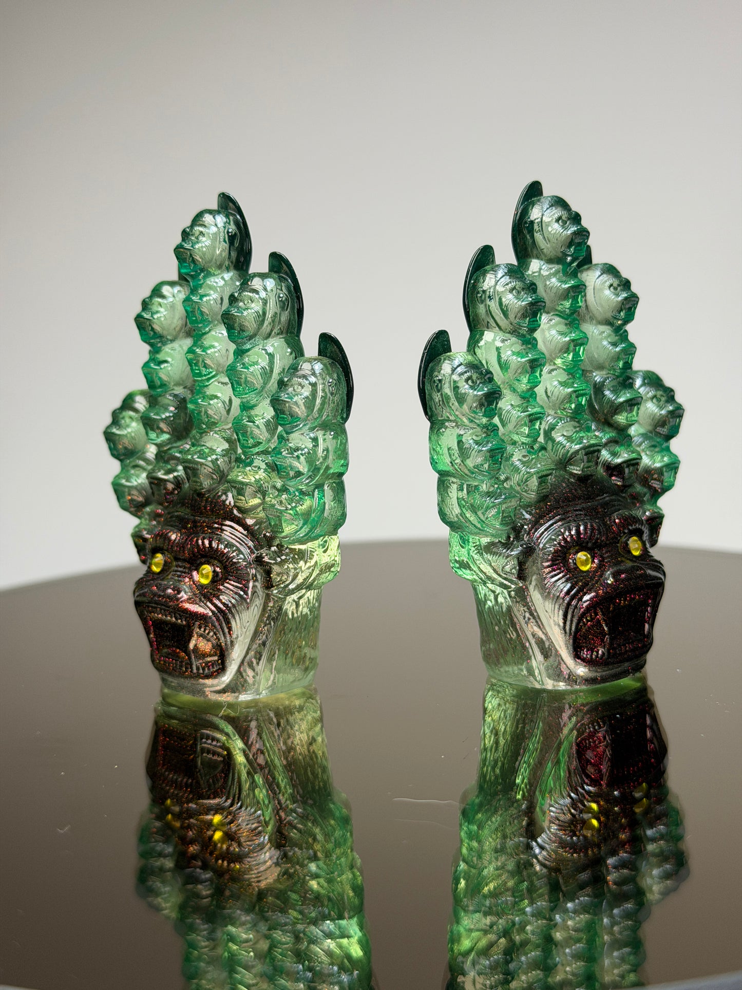 Ape Head Claws: Green (small set)