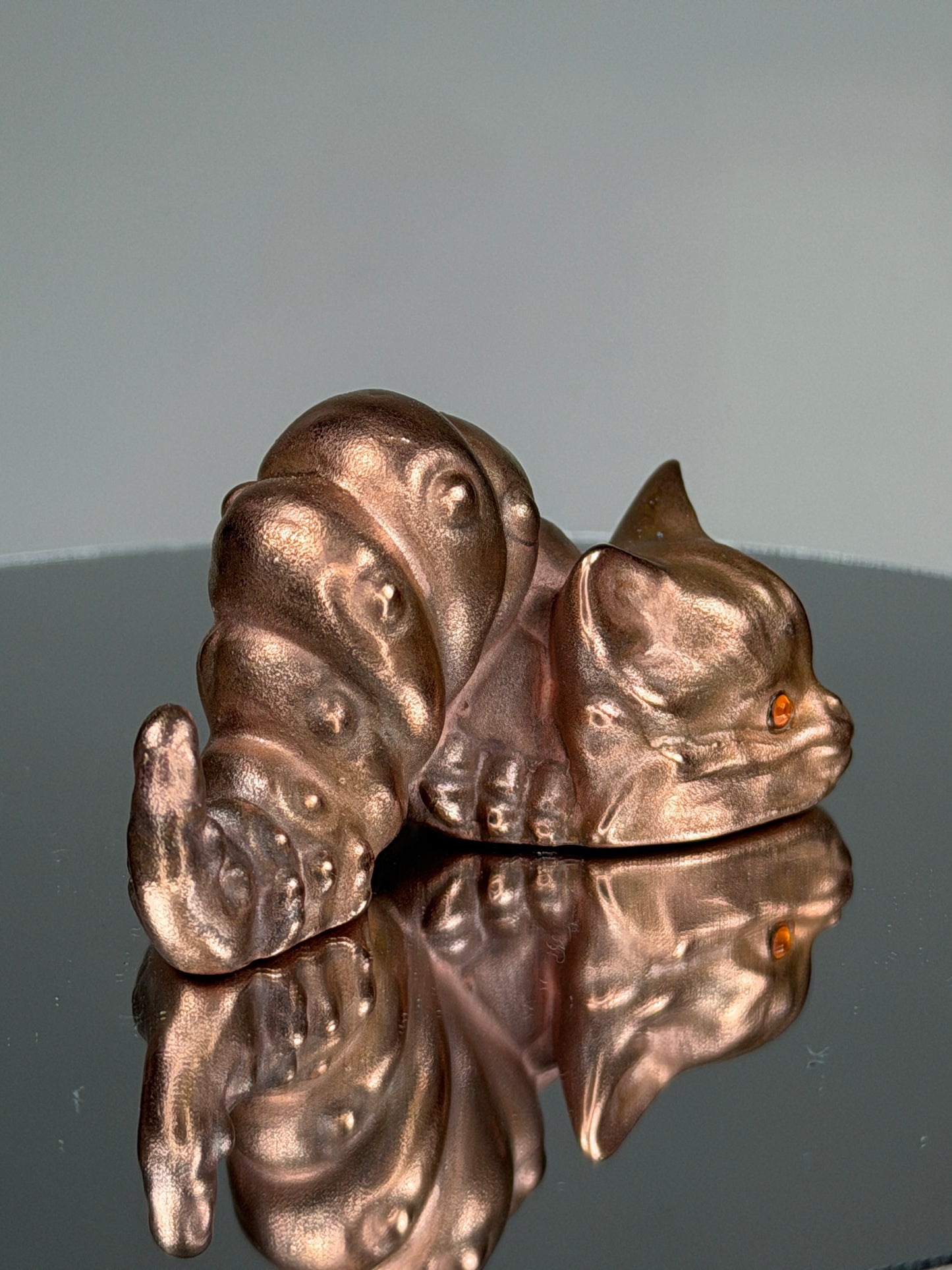 Caterpillar: Copper Plated Shiny