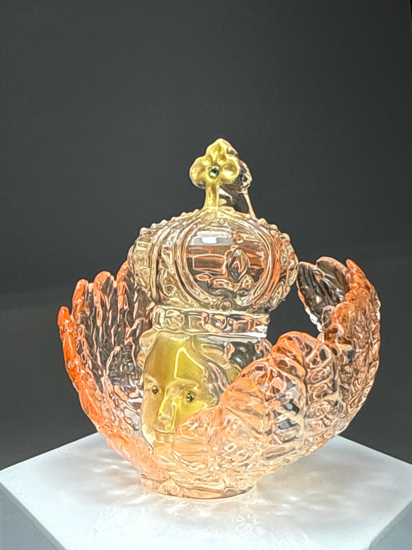 Infant Cherub: Orange/Gold/Clear
