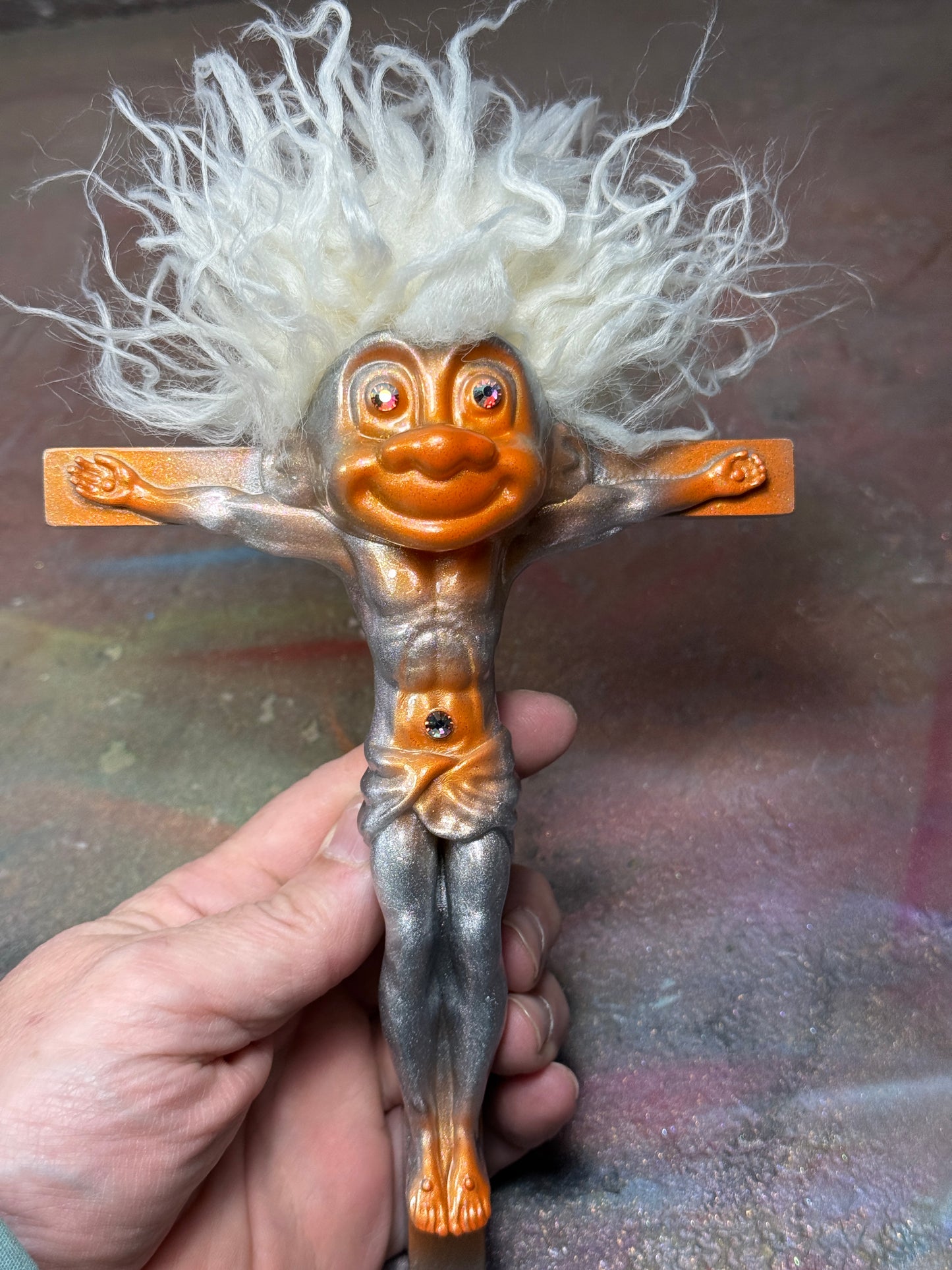 Lord of the Trolls: White hair for James