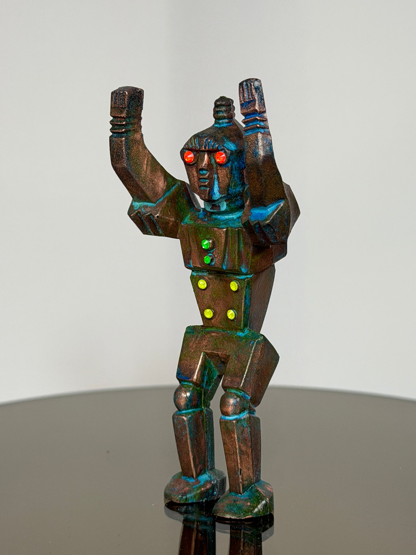 Pure Robot: Copper Plated Neon