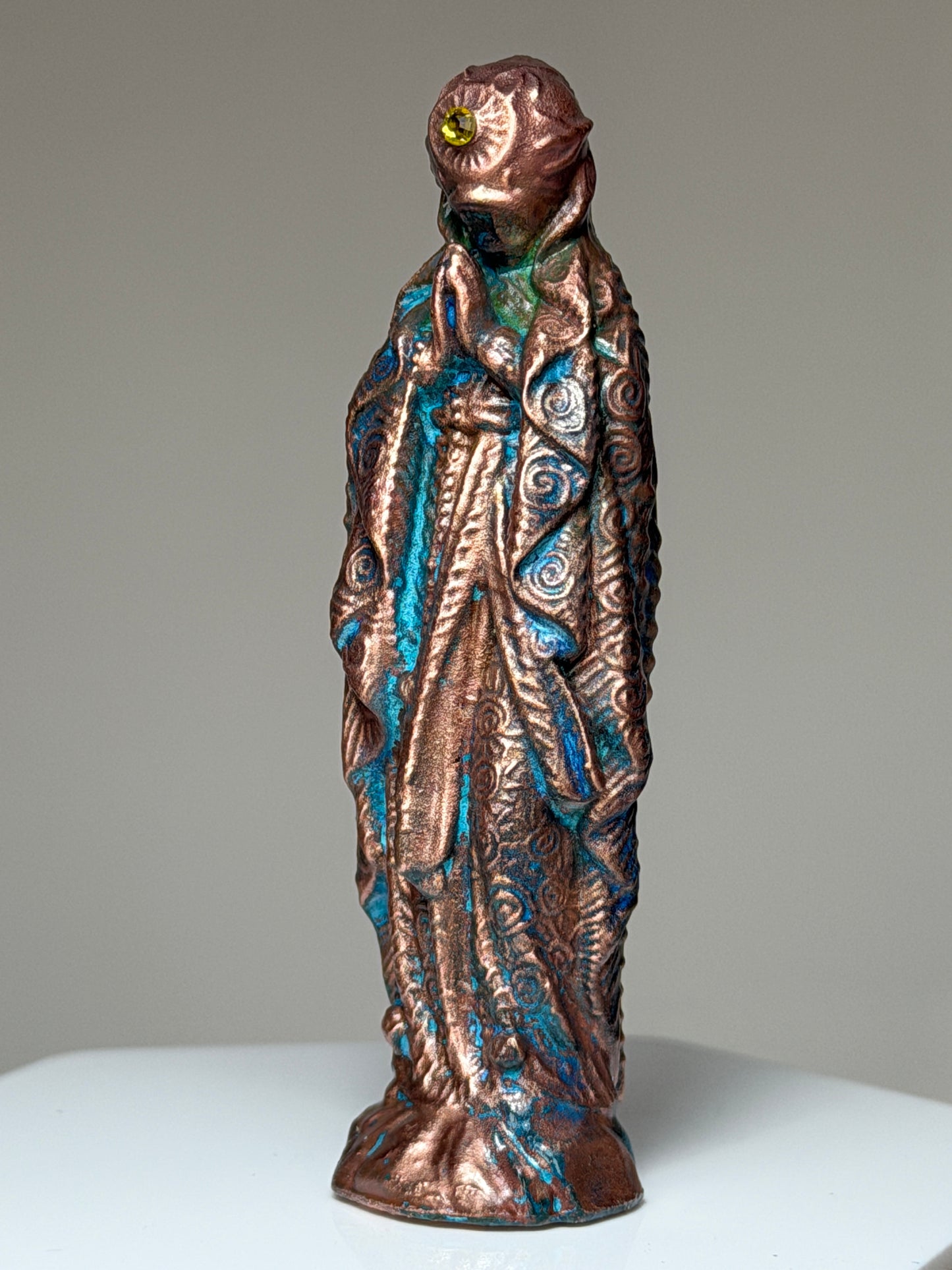 The Holy Prayers of the Parasitic Eye: Copper Plated Patina