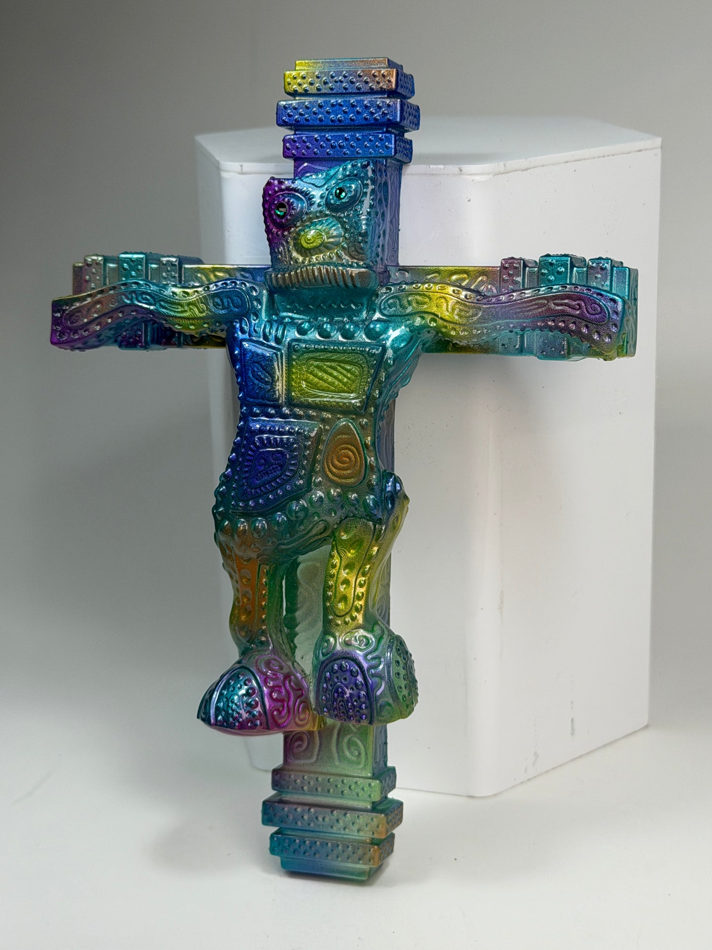 Wonky Robot Up on the Cross: Sour