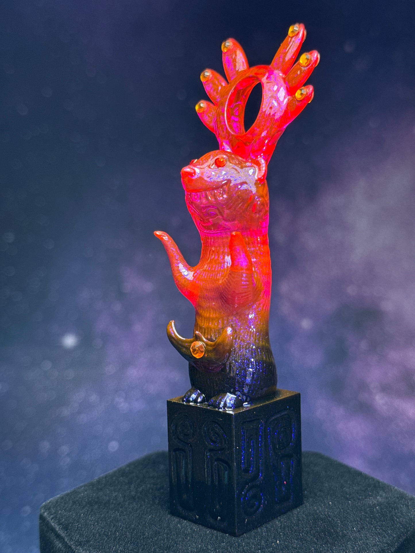 Egyptian Mongoose: Fade From Pink