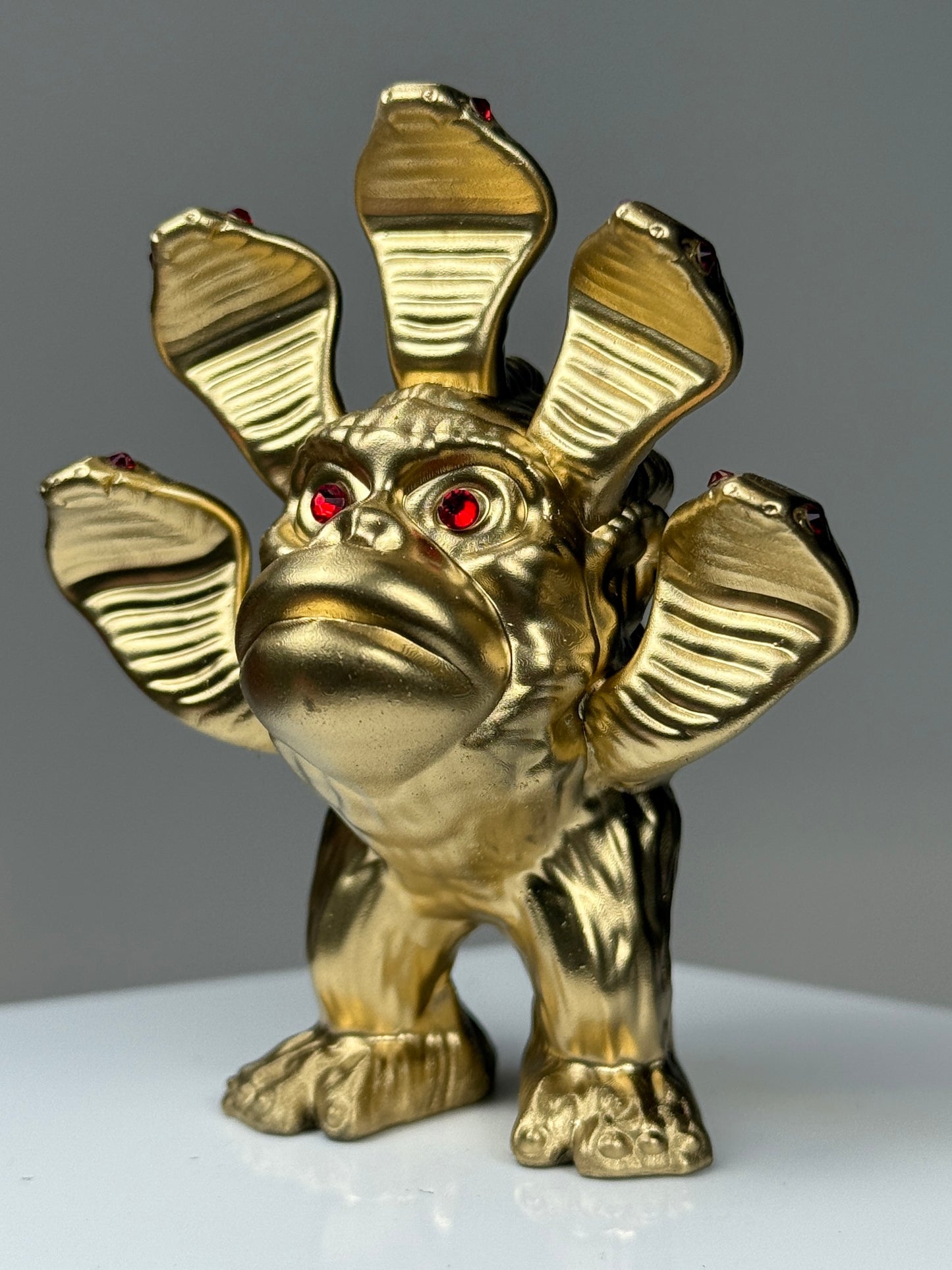 Cobra Hopper: Gold Chrome with Red