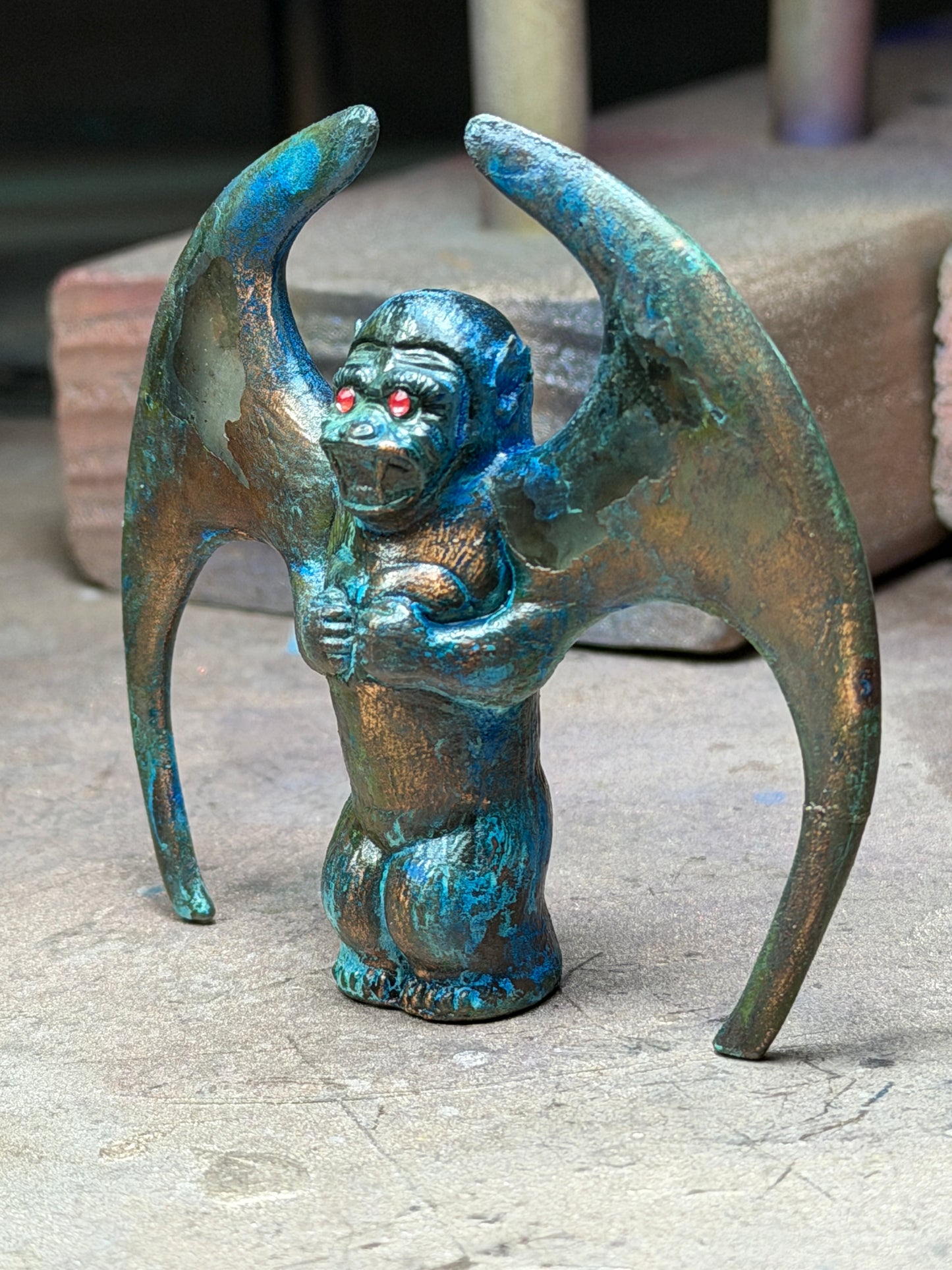 For David: Bat Ape: Copper Plated Ruckus