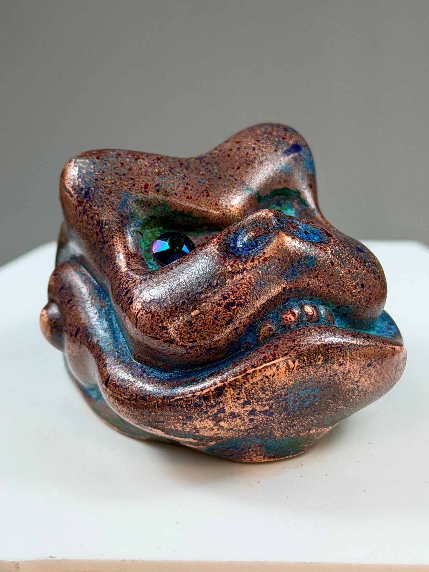 Mecha Ape Head: Copper Plated Wish