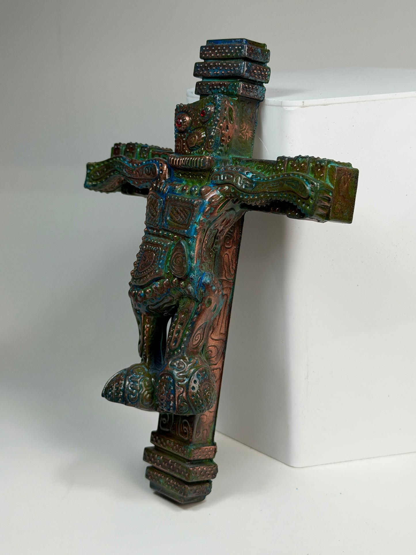 Wonky Robot Up on the Cross: Copper Plated Gangsta