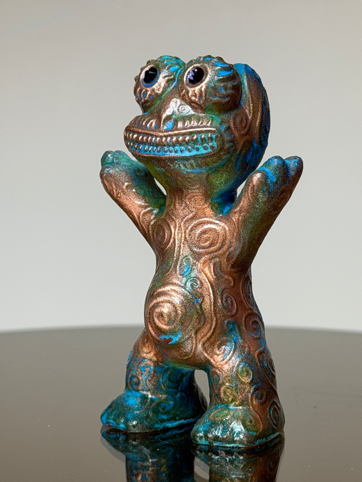 World Famous Ape Troll: Copper Plated Primo