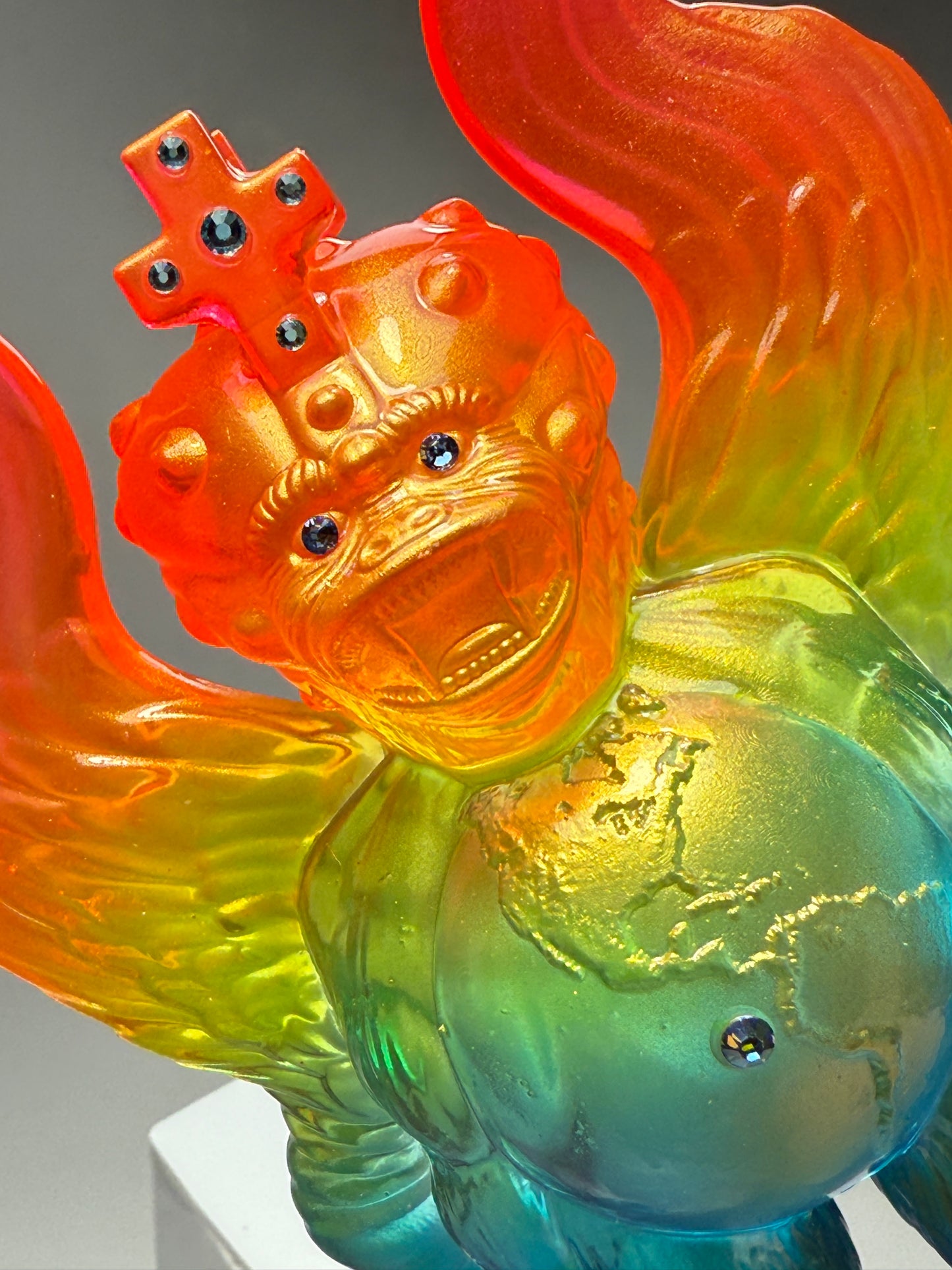 Shadow of God on Earth: Transparent Rainbow