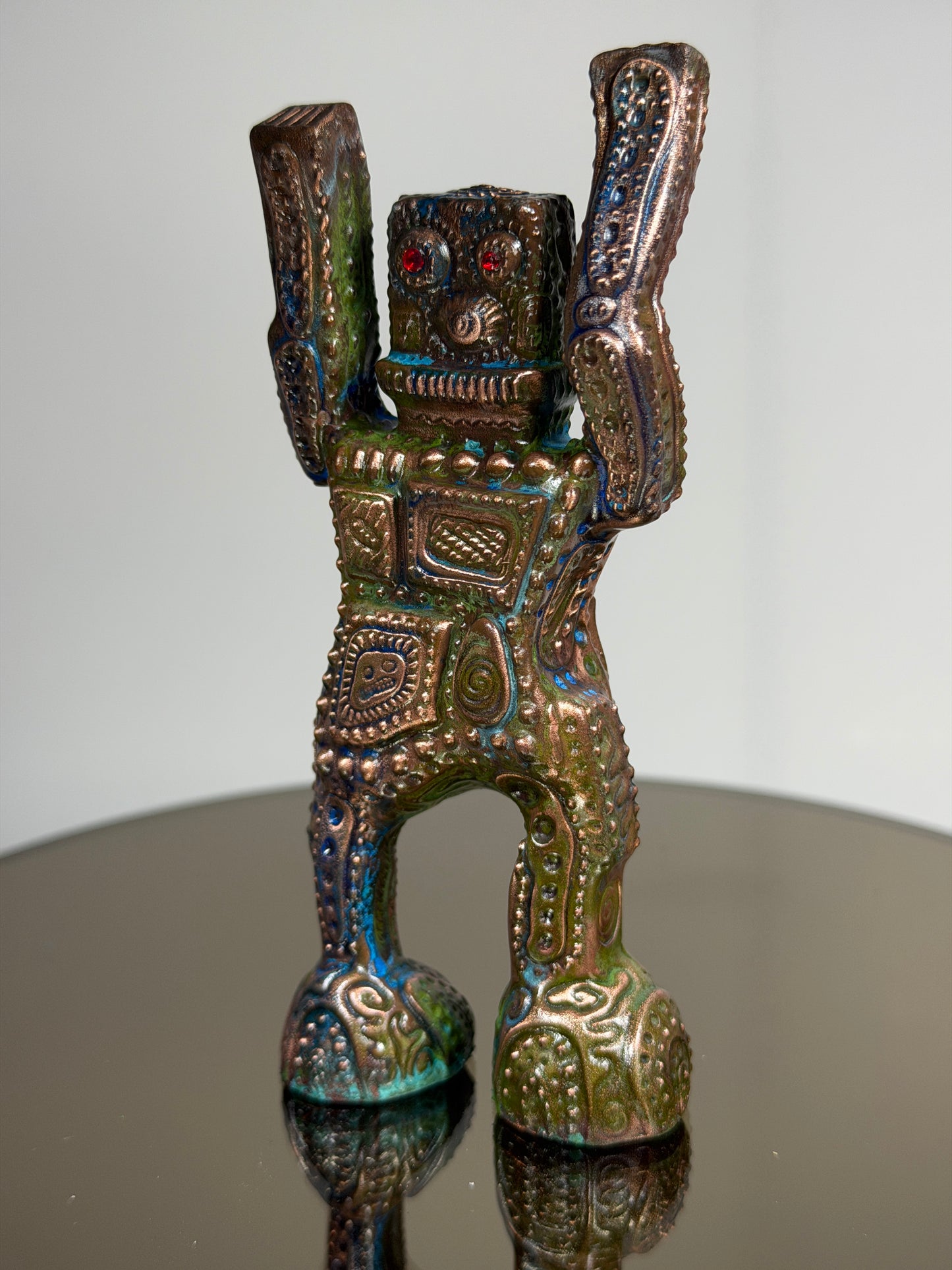 Wonky Robot: Copper Plated GooGone