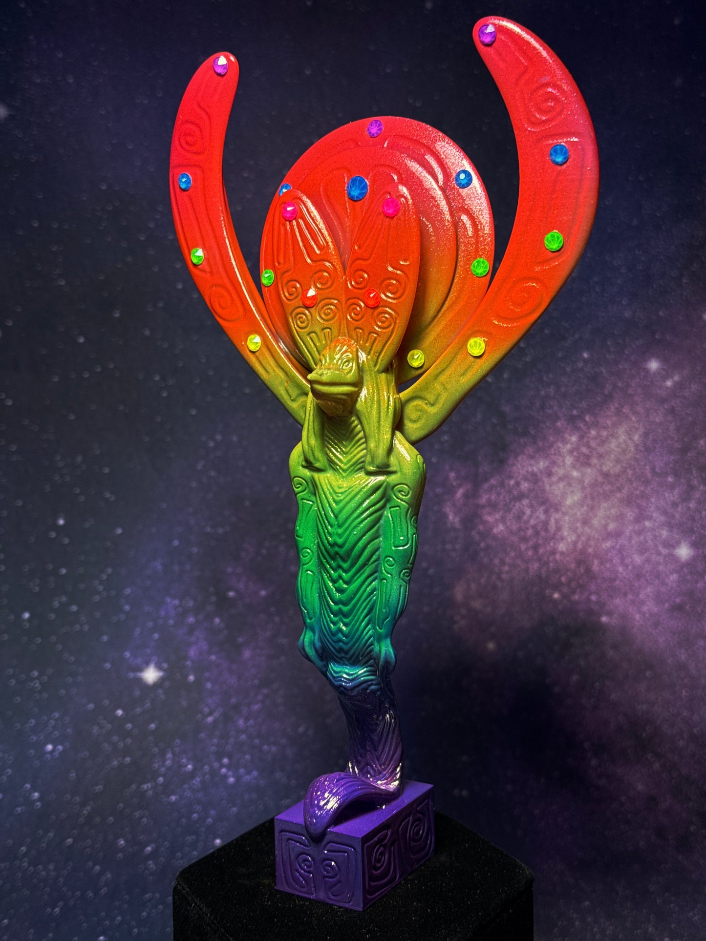 Ibis Serpent Mummy: XL Rainbow