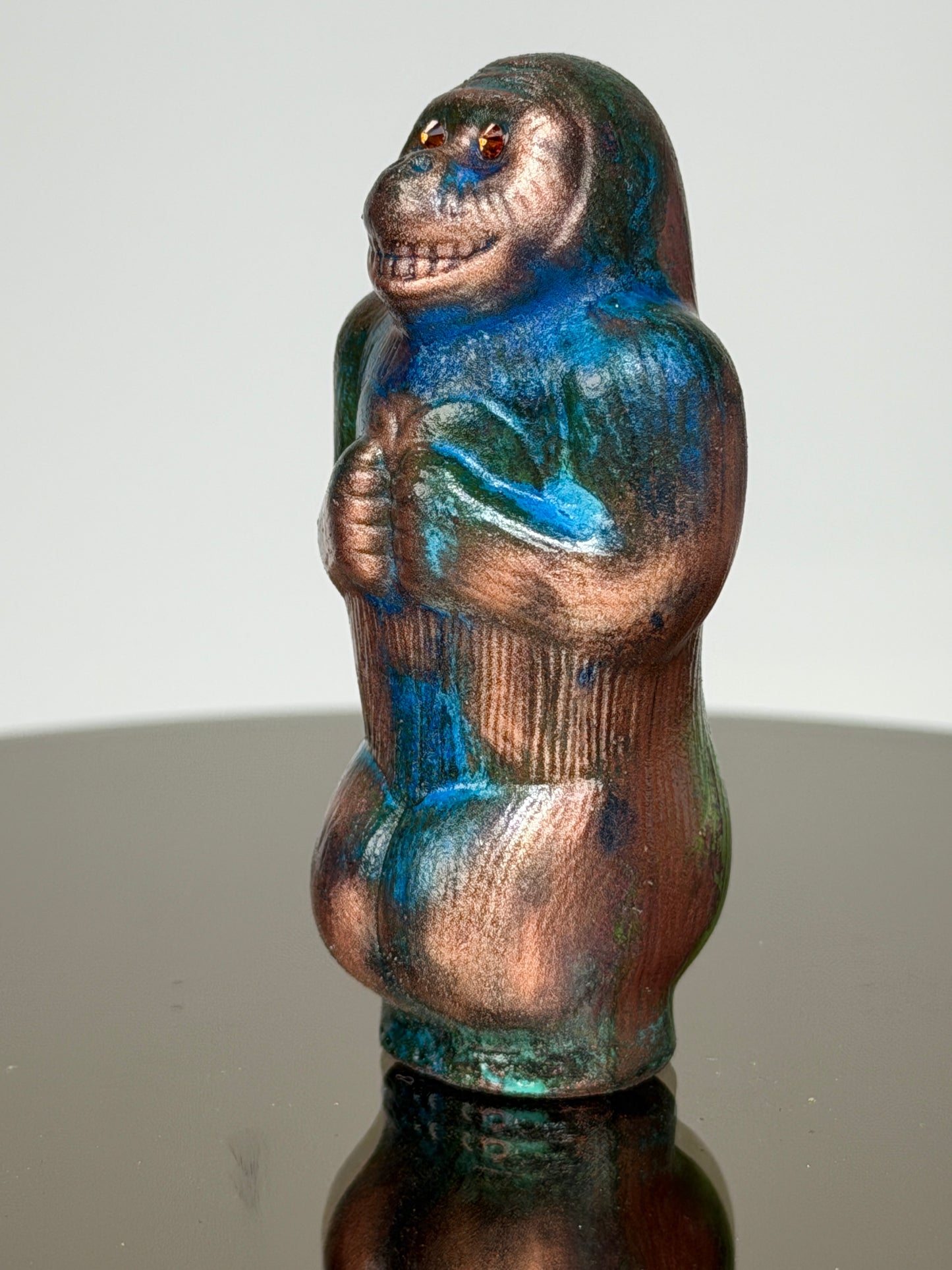Happy Ape: Copper Plated Old