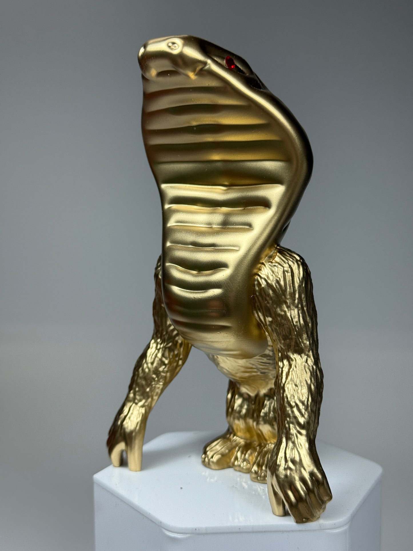 World Famous Cobra Ape: Gold Chrome with Red