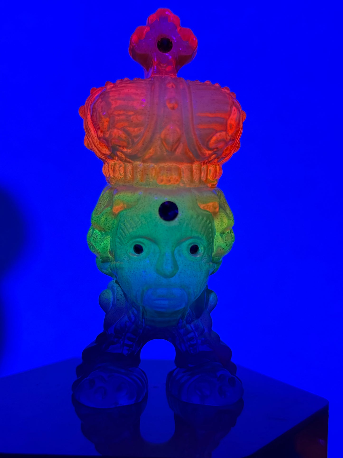 Mecha Faith Hopper: Clear Rainbow Gold