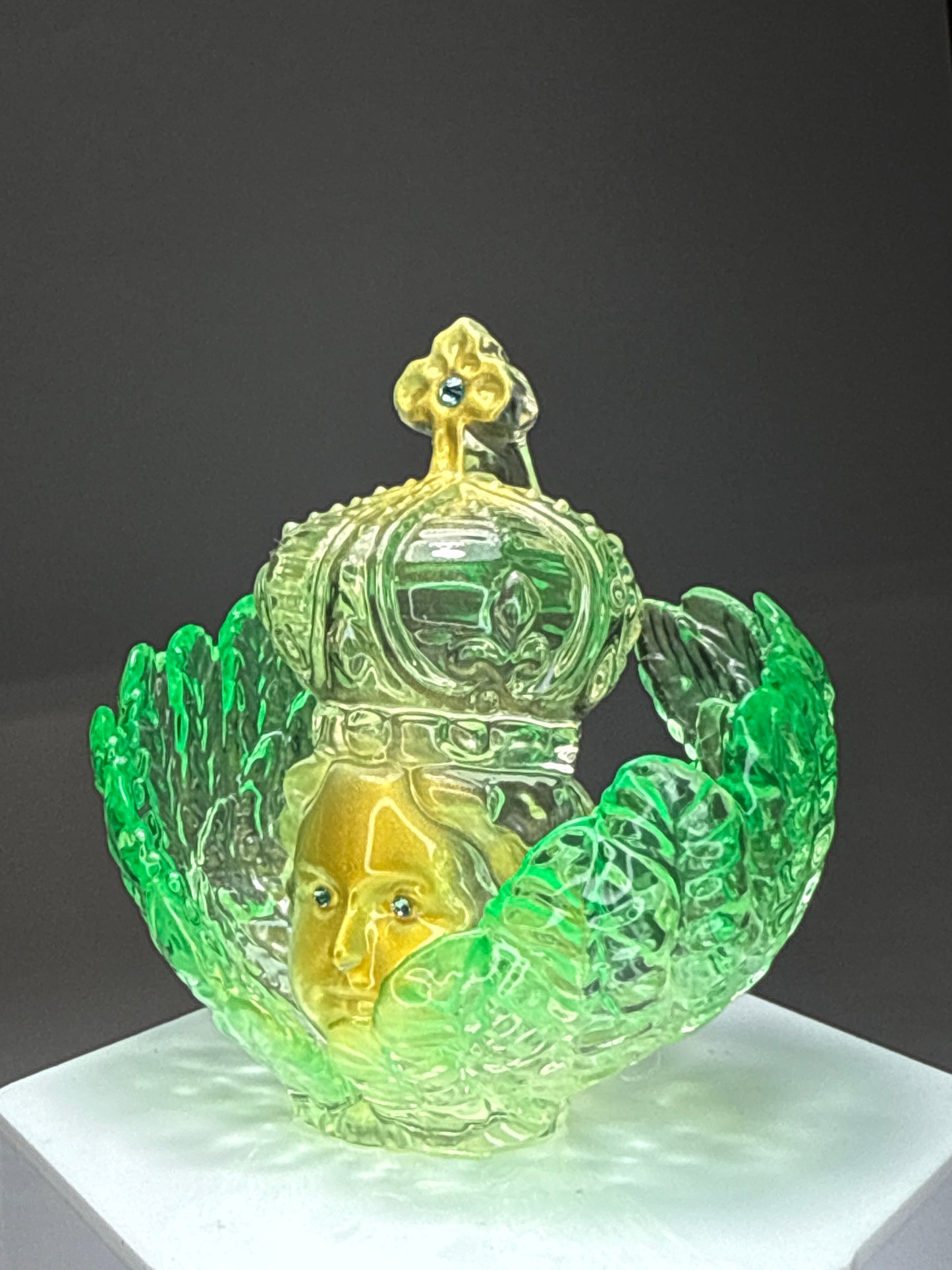 Infant Cherub: Green/Gold/Clear