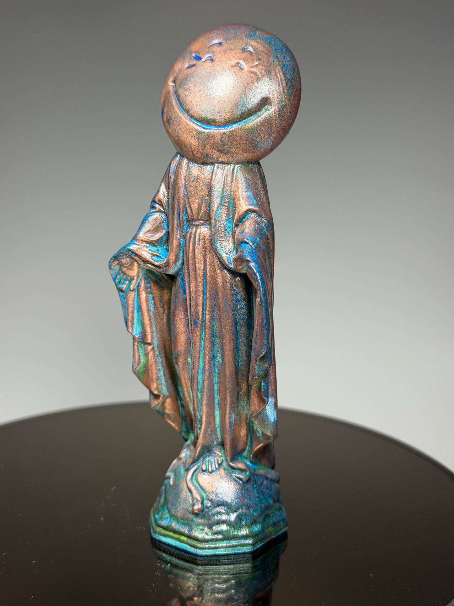 Happy Mary: Copper Plated Smile