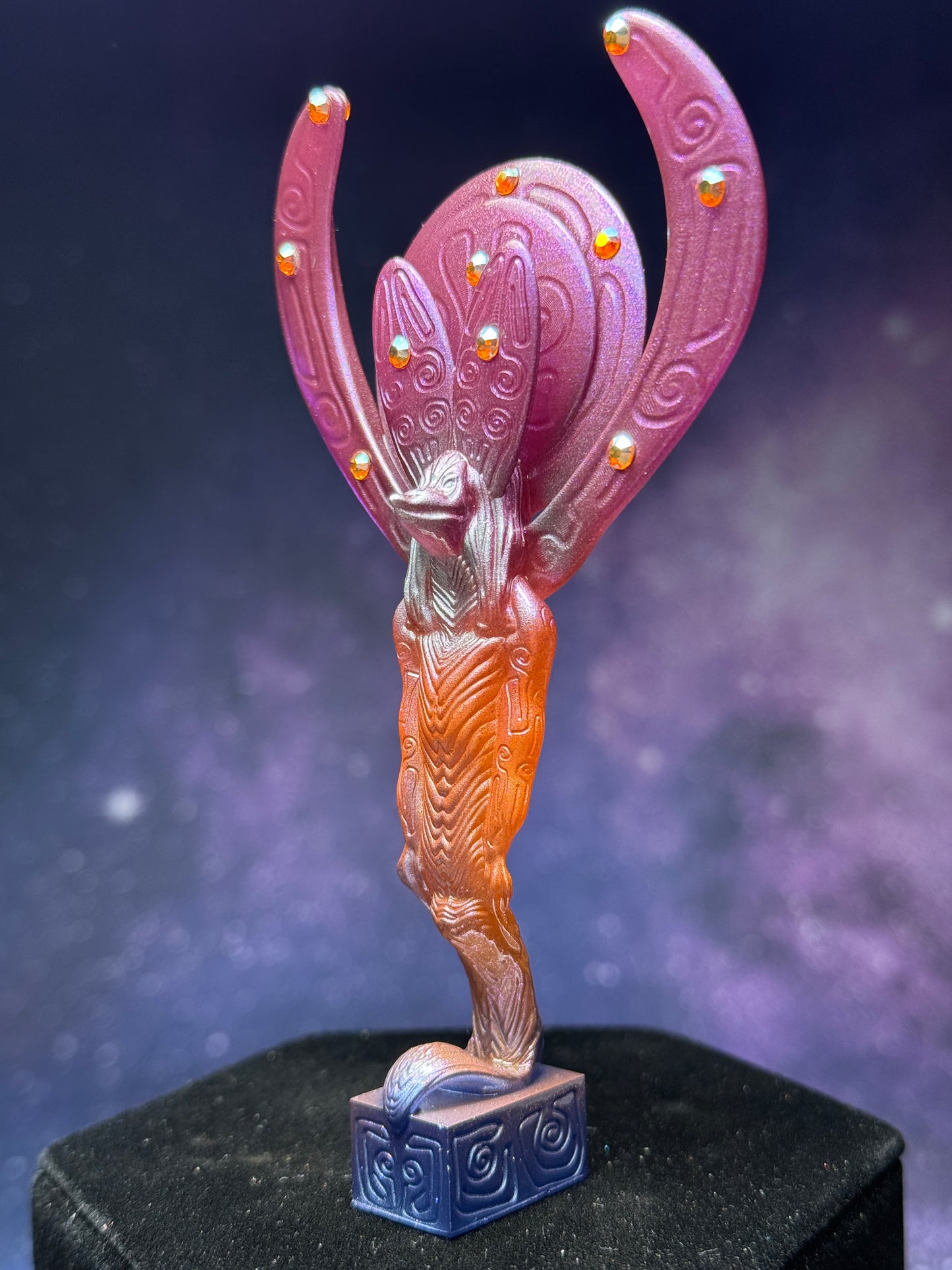 Ibis Serpent Mummy: Cosmic Sunset