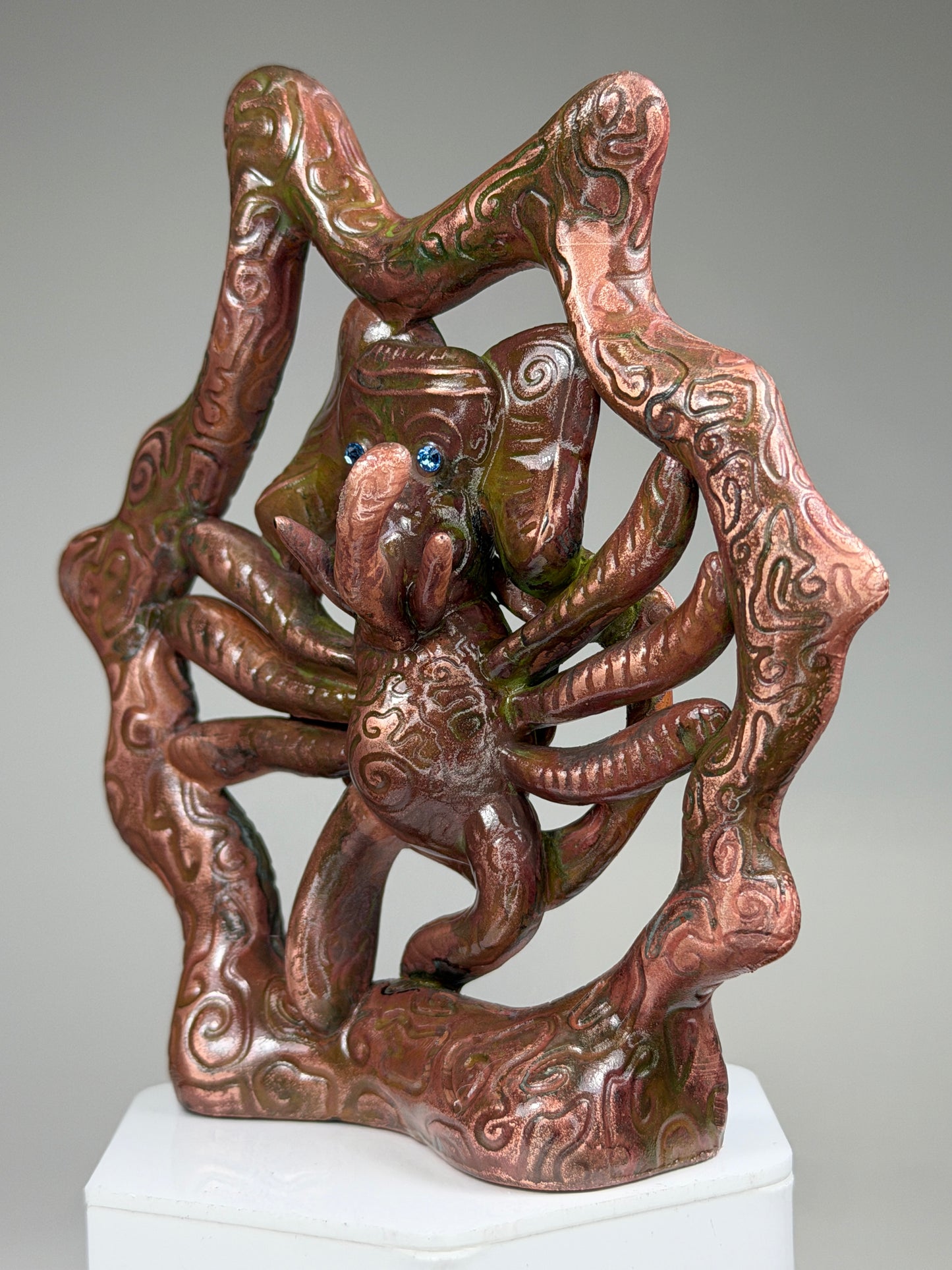 Ganna Sh’aa: Copper Plated with Green