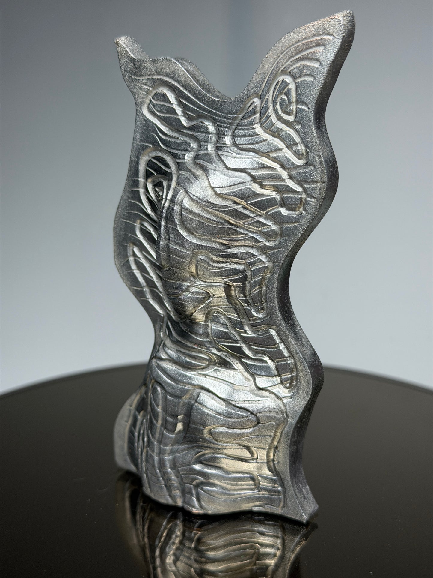 Hard Edge Soft (Portrait): Chrome Plated Vesperant