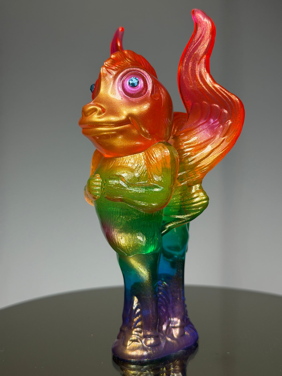 Pegasus Wag: Transparent Rainbow