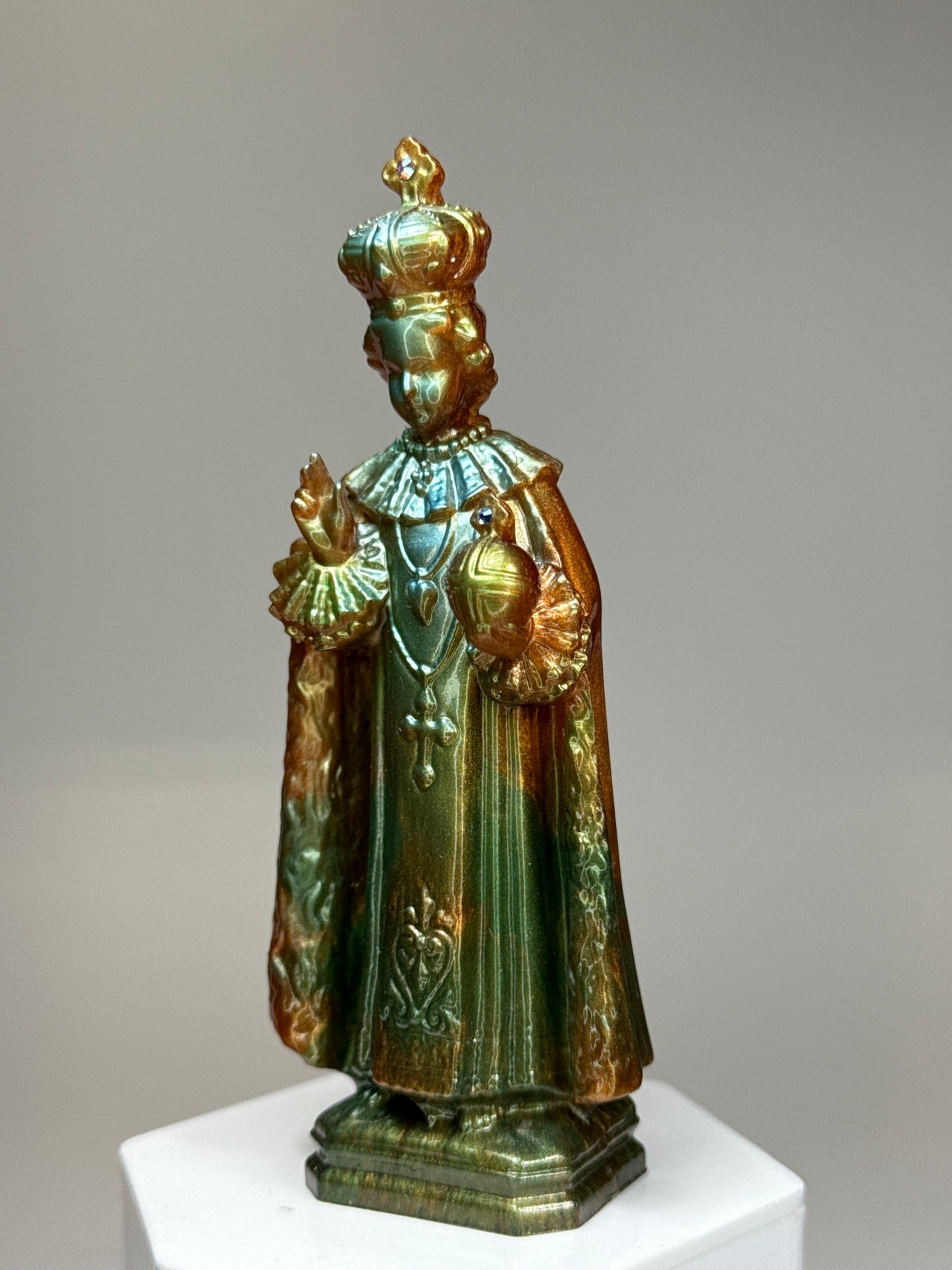 Infant Jesus Of Prague 2.0: Green/Copper
