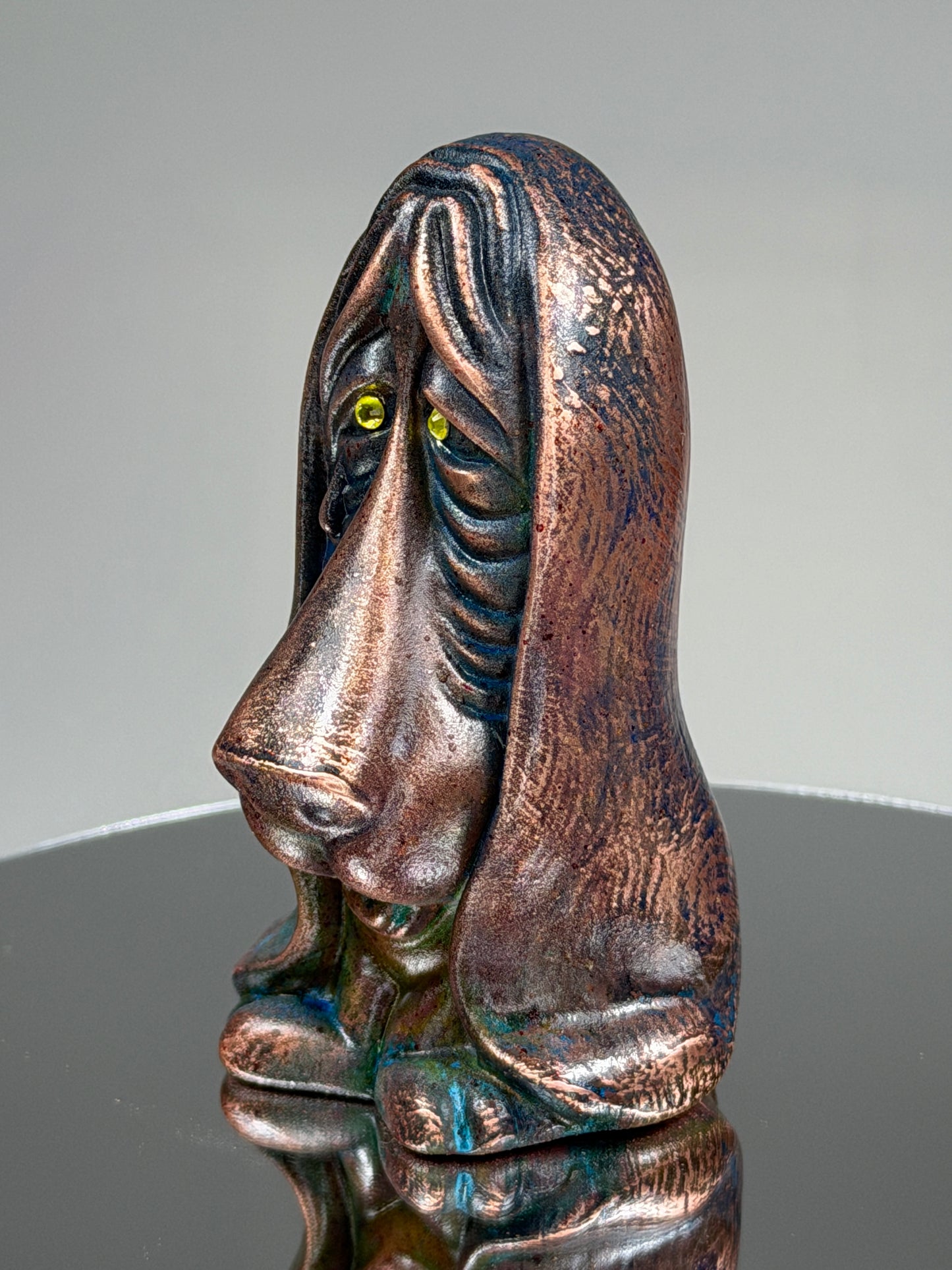 Sad Dog: Copper Plated Cry Baby