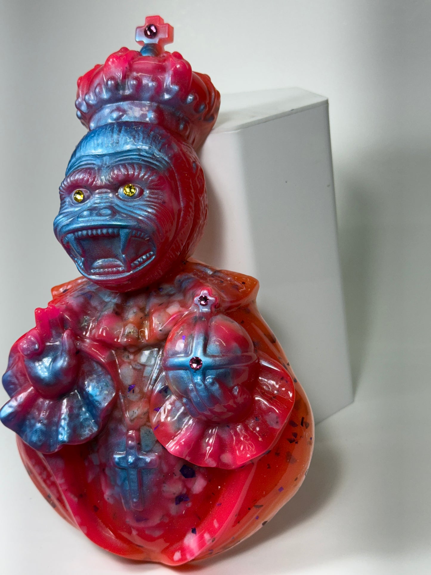 Saint Ape Plaque: Backwards Powers (Glow)