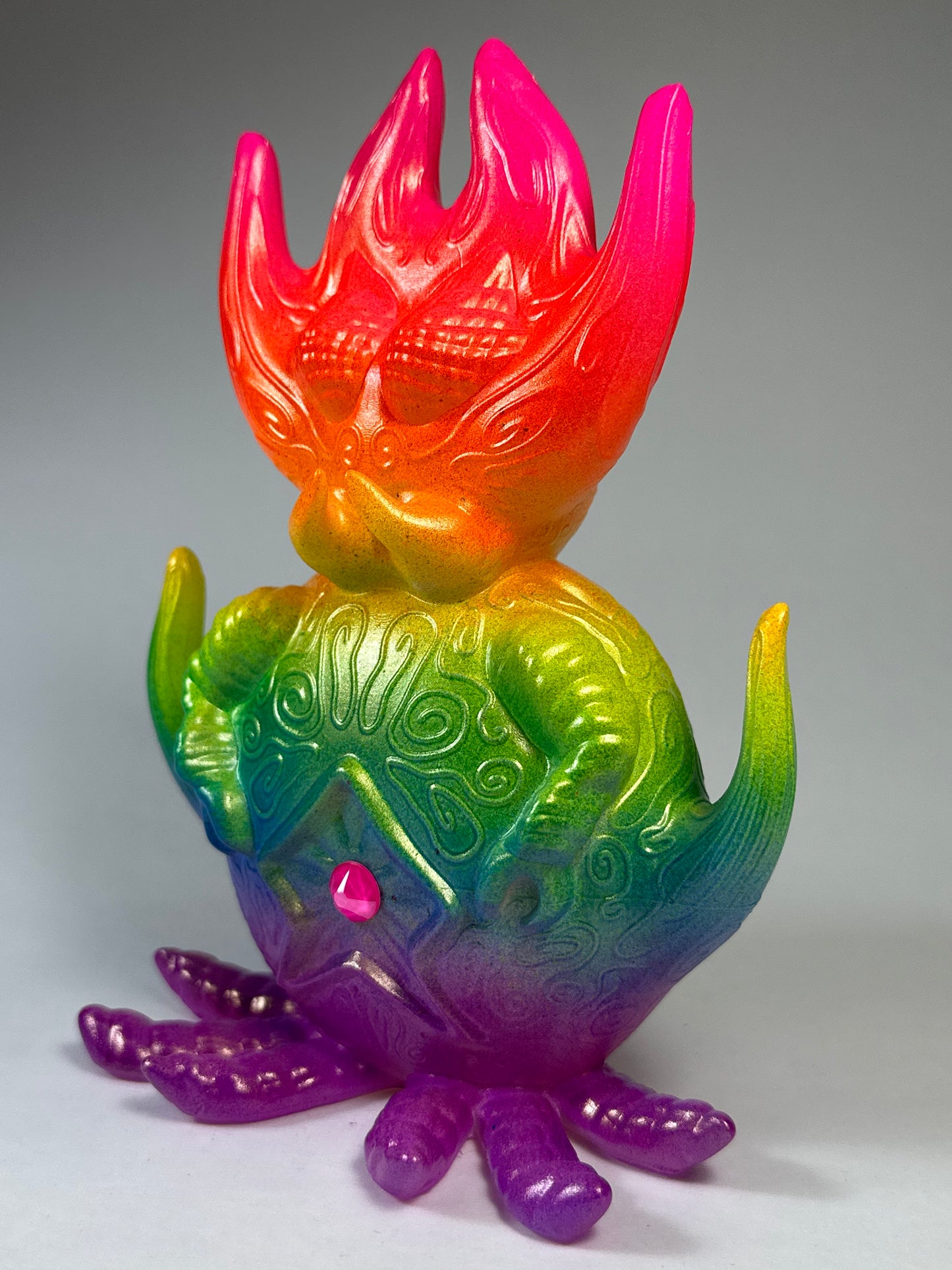 Round Fly: Neon Rainbow